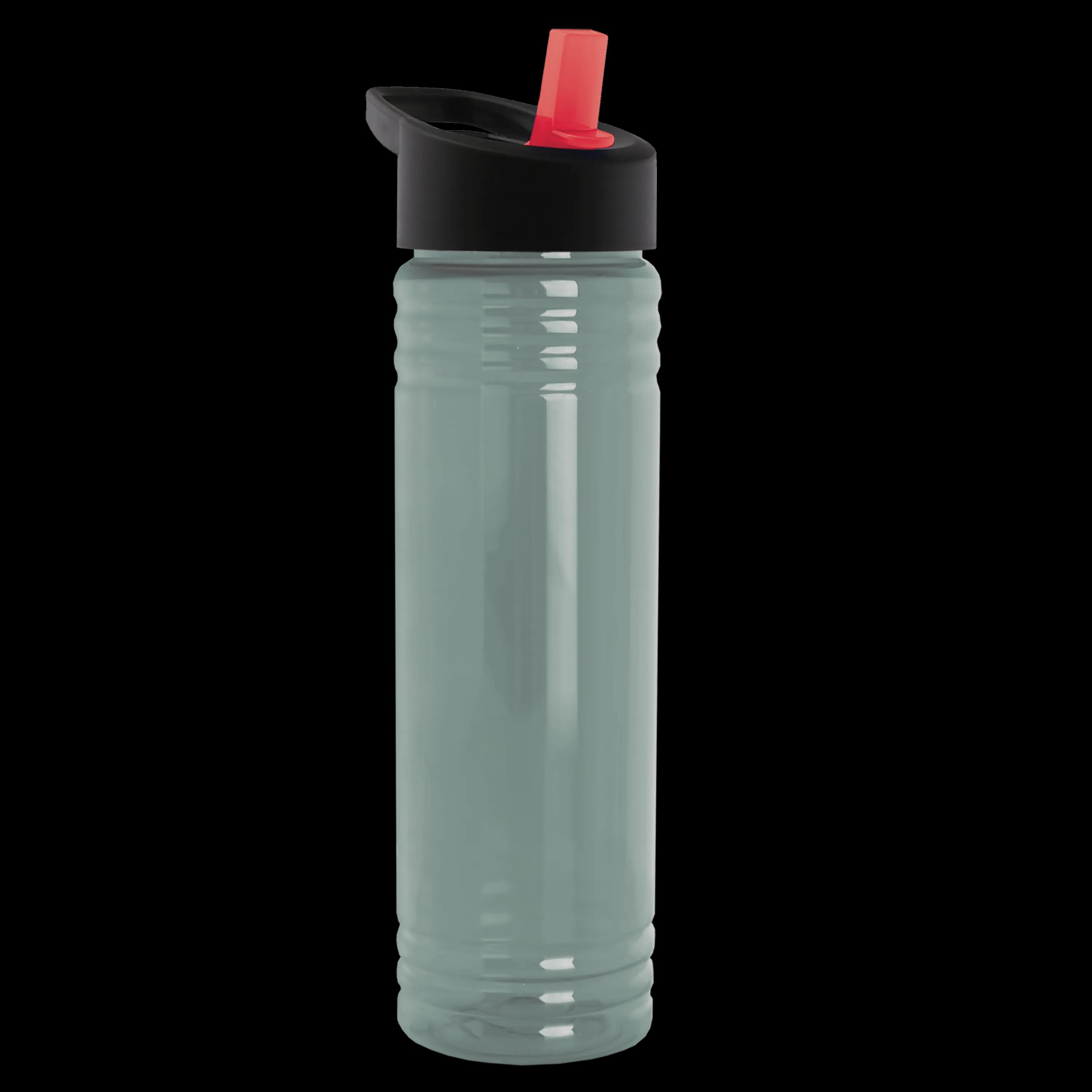 Garyline® Slim Fit RPET Bottle with Flip-Straw Lid - 24 oz. 276 of 292