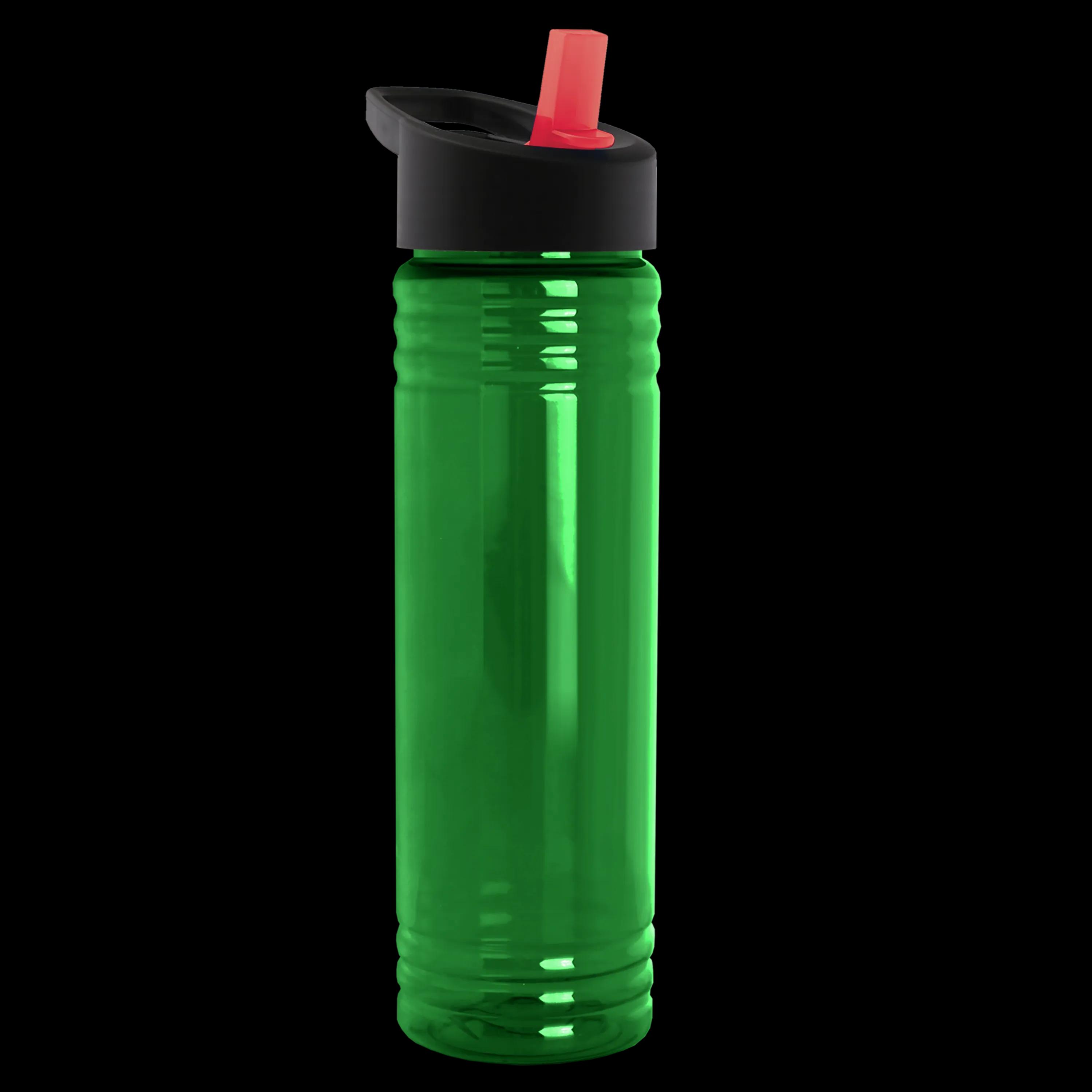 Garyline® Slim Fit RPET Bottle with Flip-Straw Lid - 24 oz. 5 of 292