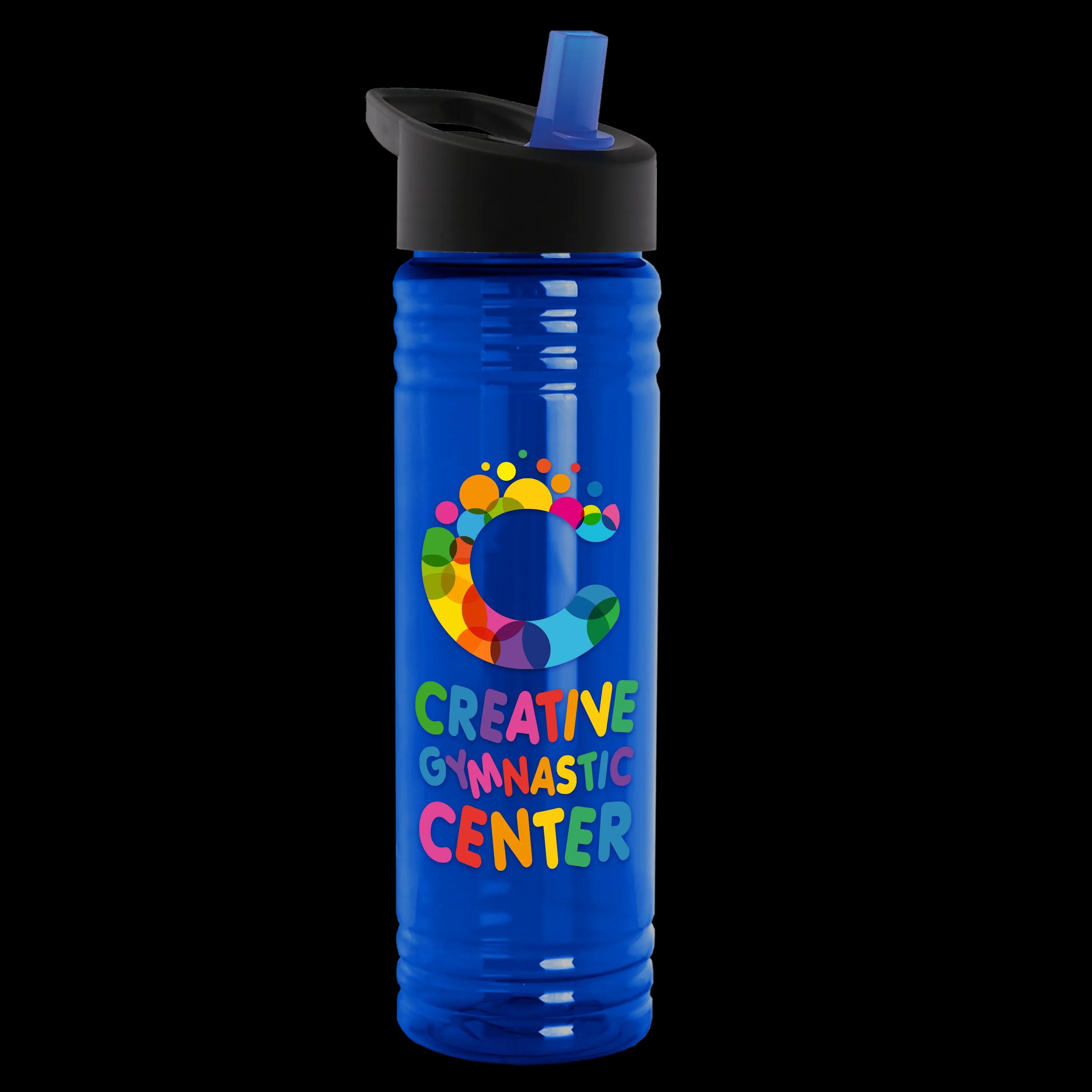 Garyline® Slim Fit RPET Bottle with Flip-Straw Lid - 24 oz. 80 of 292