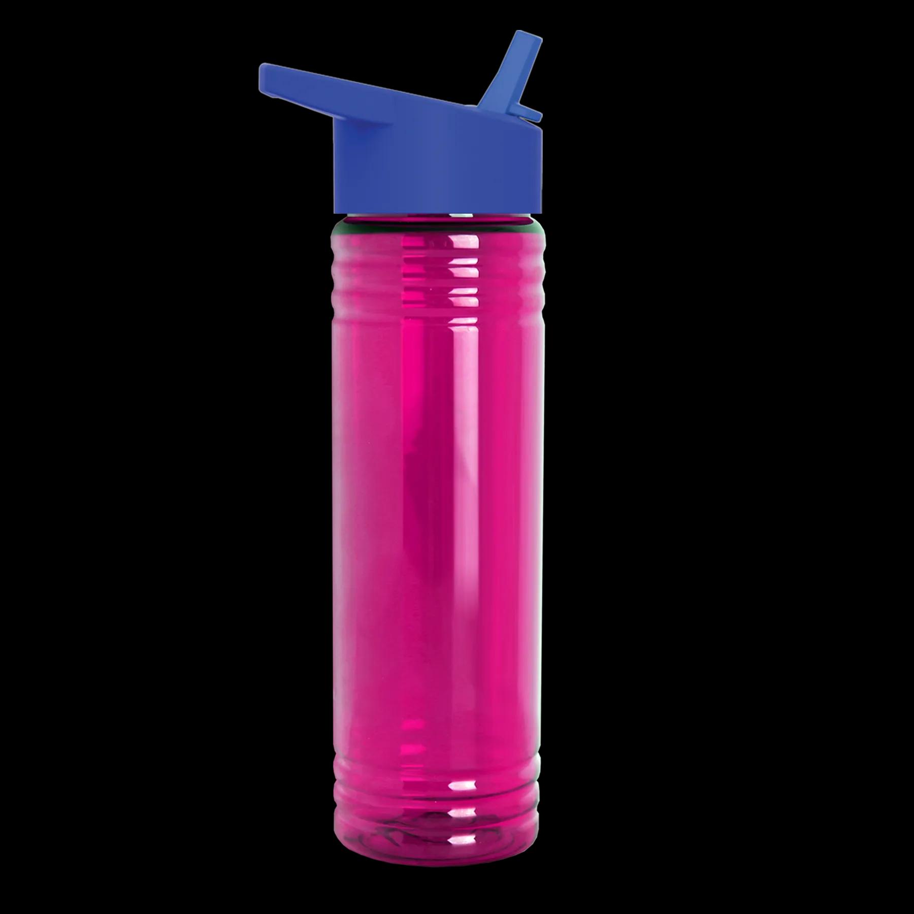 Garyline® Slim Fit RPET Bottle with Flip-Straw Lid - 24 oz. 166 of 292