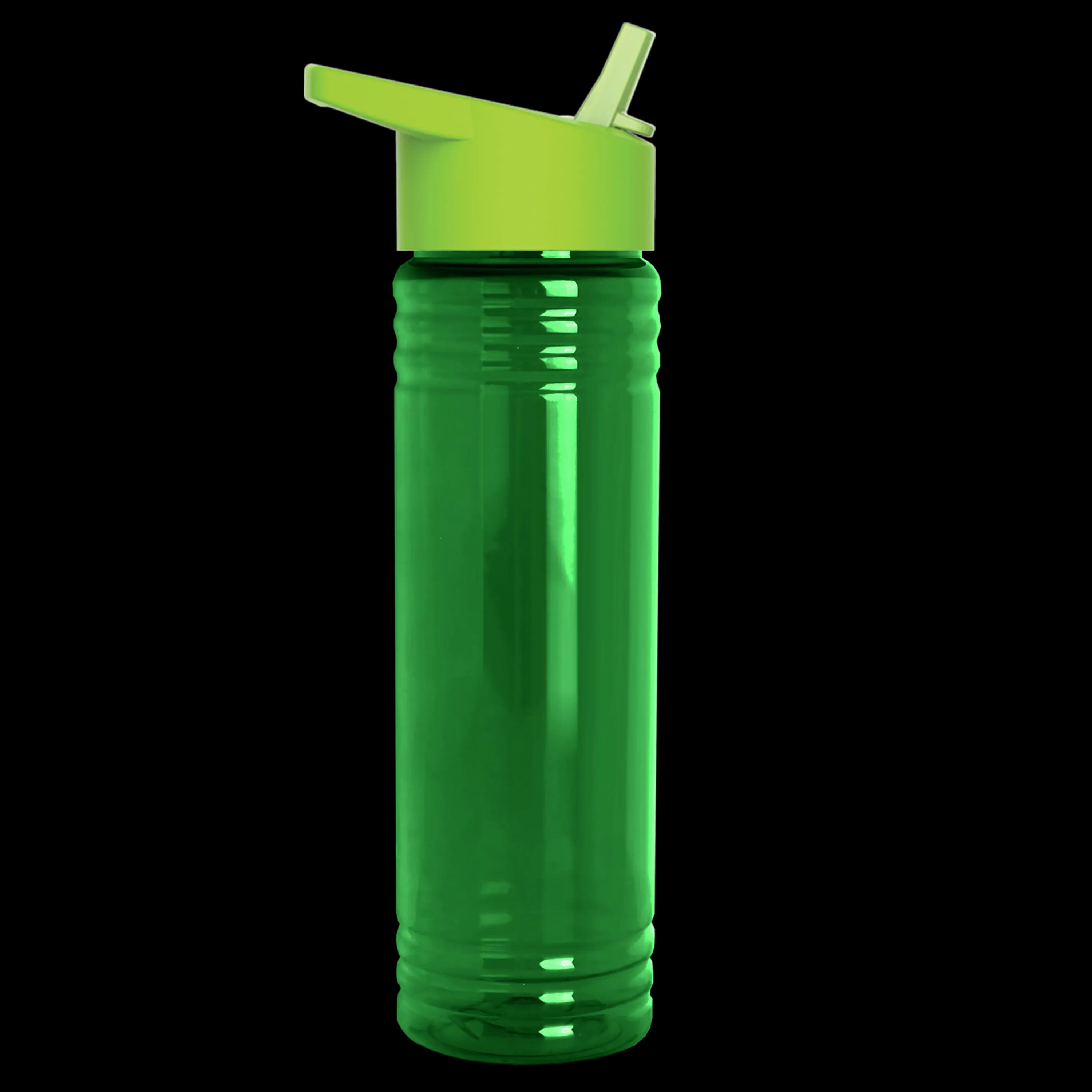 Garyline® Slim Fit RPET Bottle with Flip-Straw Lid - 24 oz. 28 of 292