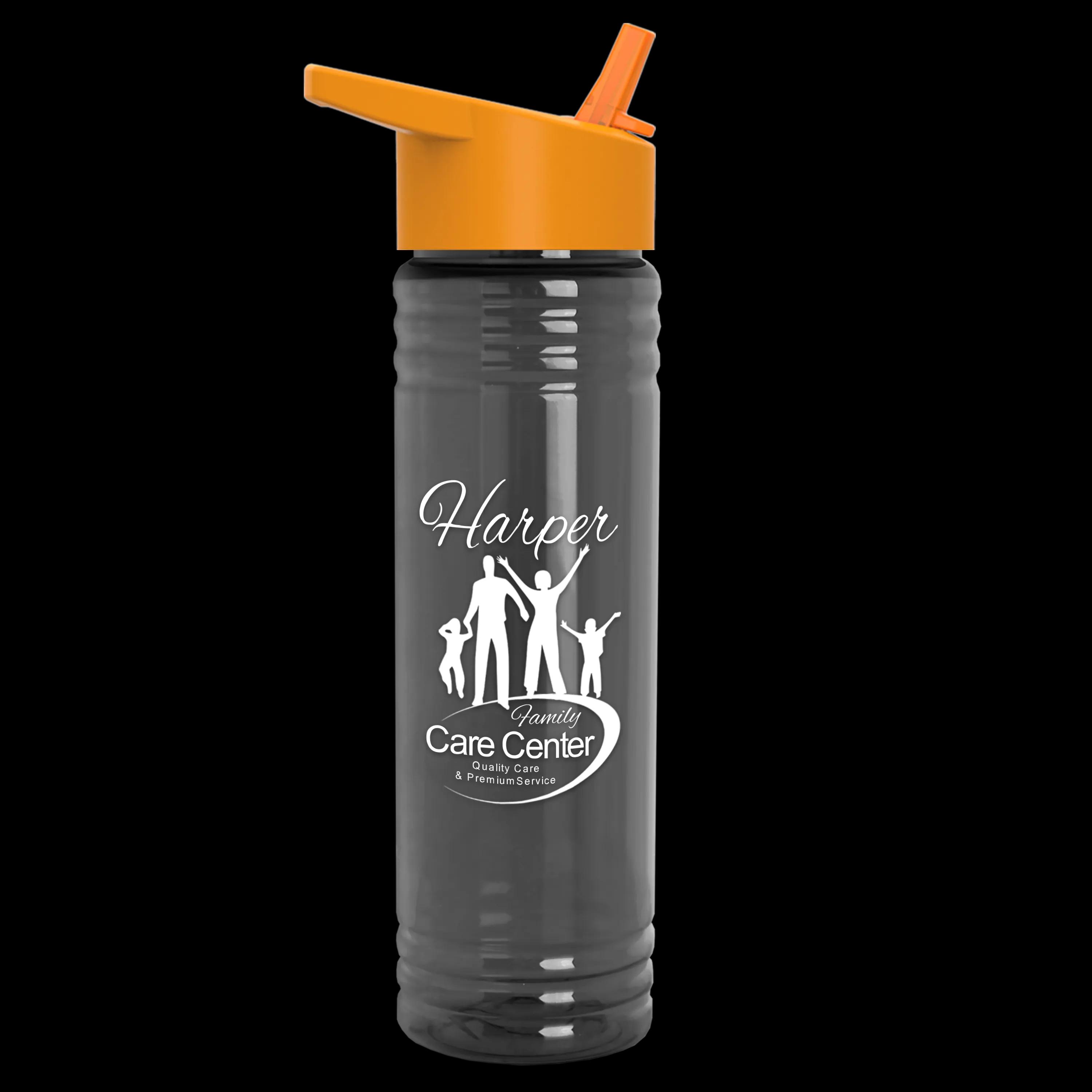 Garyline® Slim Fit RPET Bottle with Flip-Straw Lid - 24 oz. 68 of 292