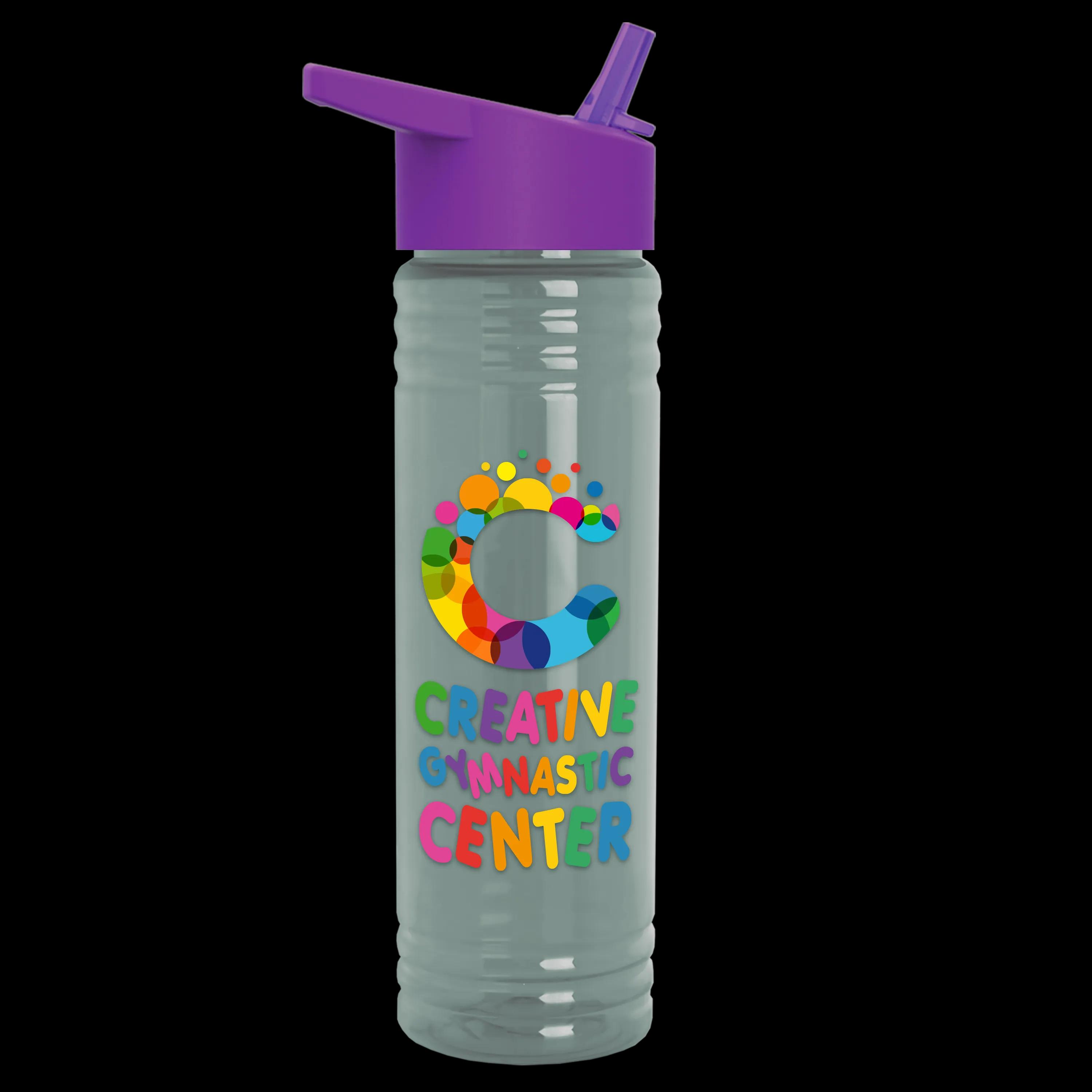 Garyline® Slim Fit RPET Bottle with Flip-Straw Lid - 24 oz. 56 of 292