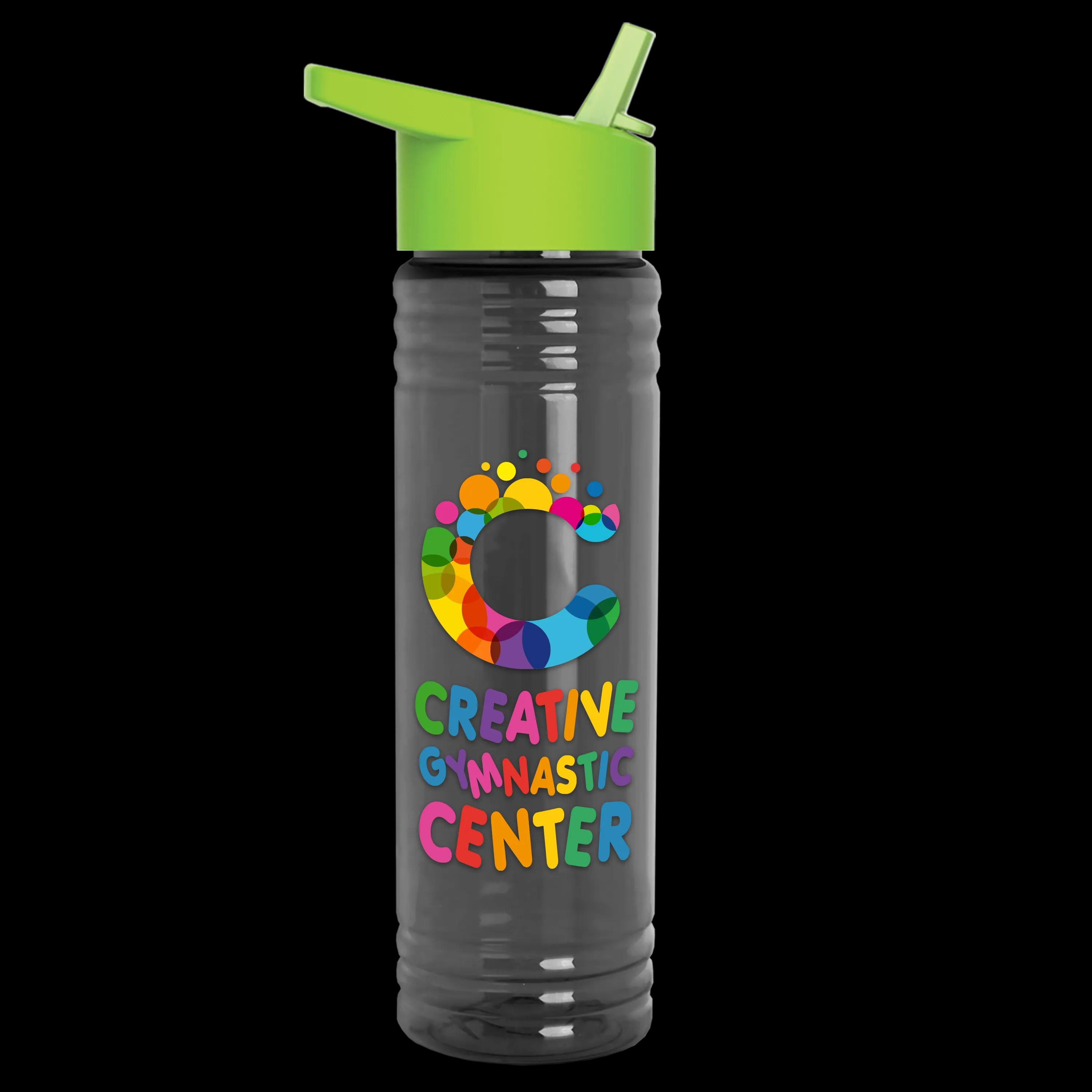 Garyline® Slim Fit RPET Bottle with Flip-Straw Lid - 24 oz. 67 of 292