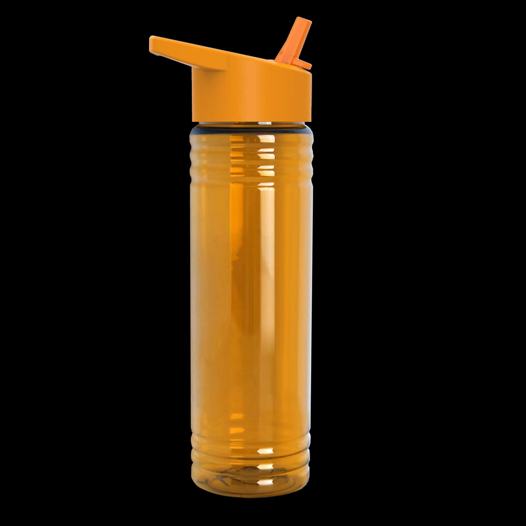 Garyline® Slim Fit RPET Bottle with Flip-Straw Lid - 24 oz. 174 of 292