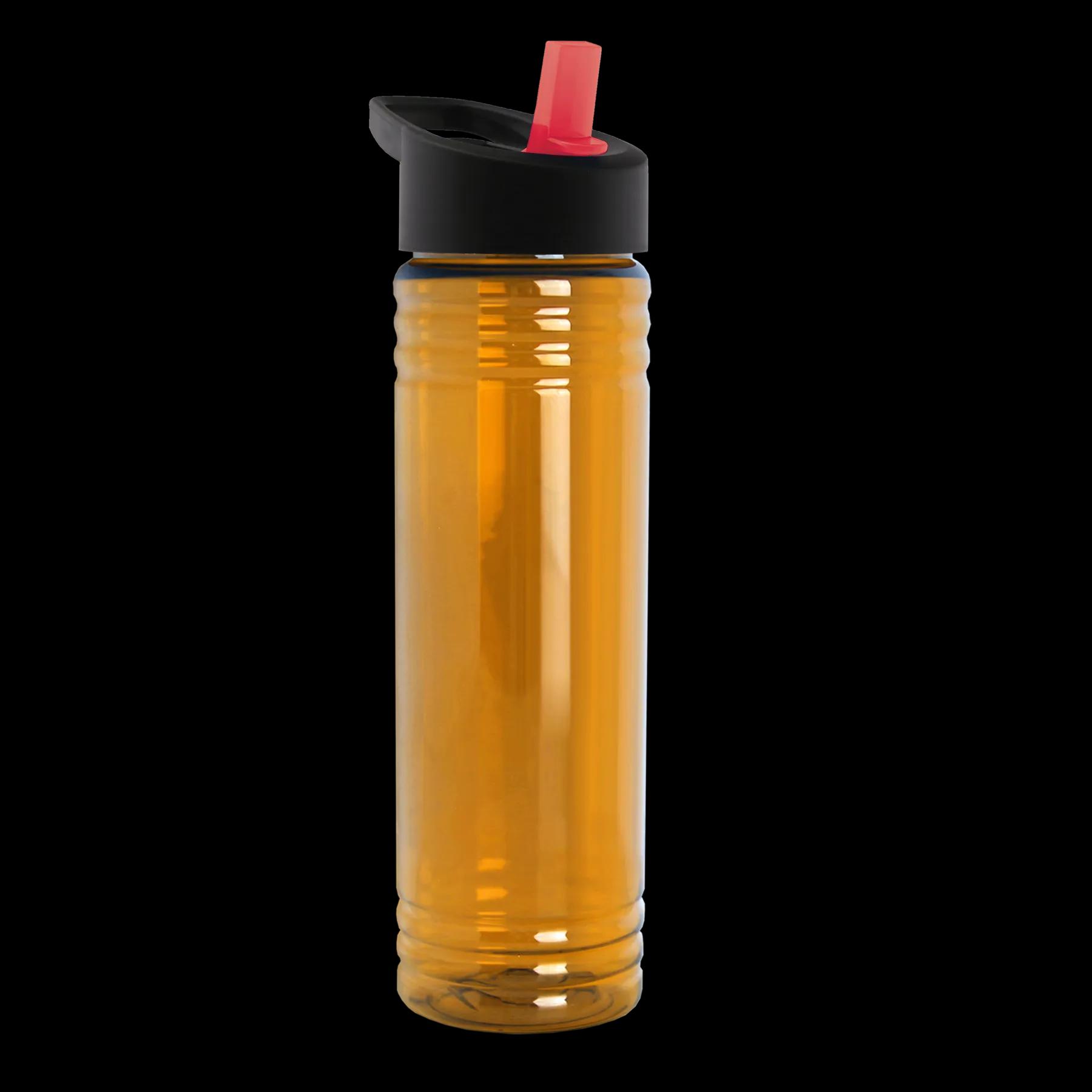 Garyline® Slim Fit RPET Bottle with Flip-Straw Lid - 24 oz. 172 of 292