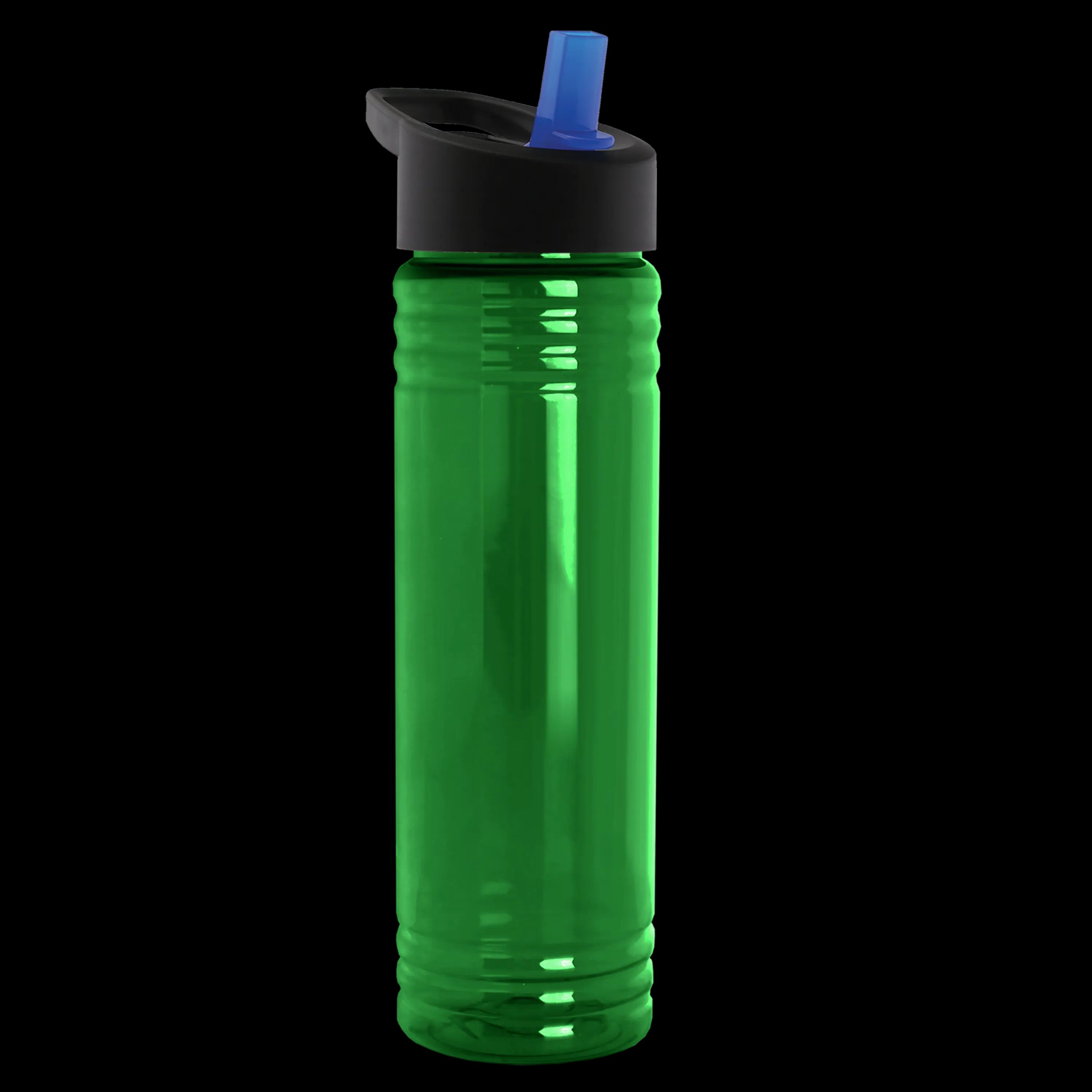 Garyline® Slim Fit RPET Bottle with Flip-Straw Lid - 24 oz. 26 of 292