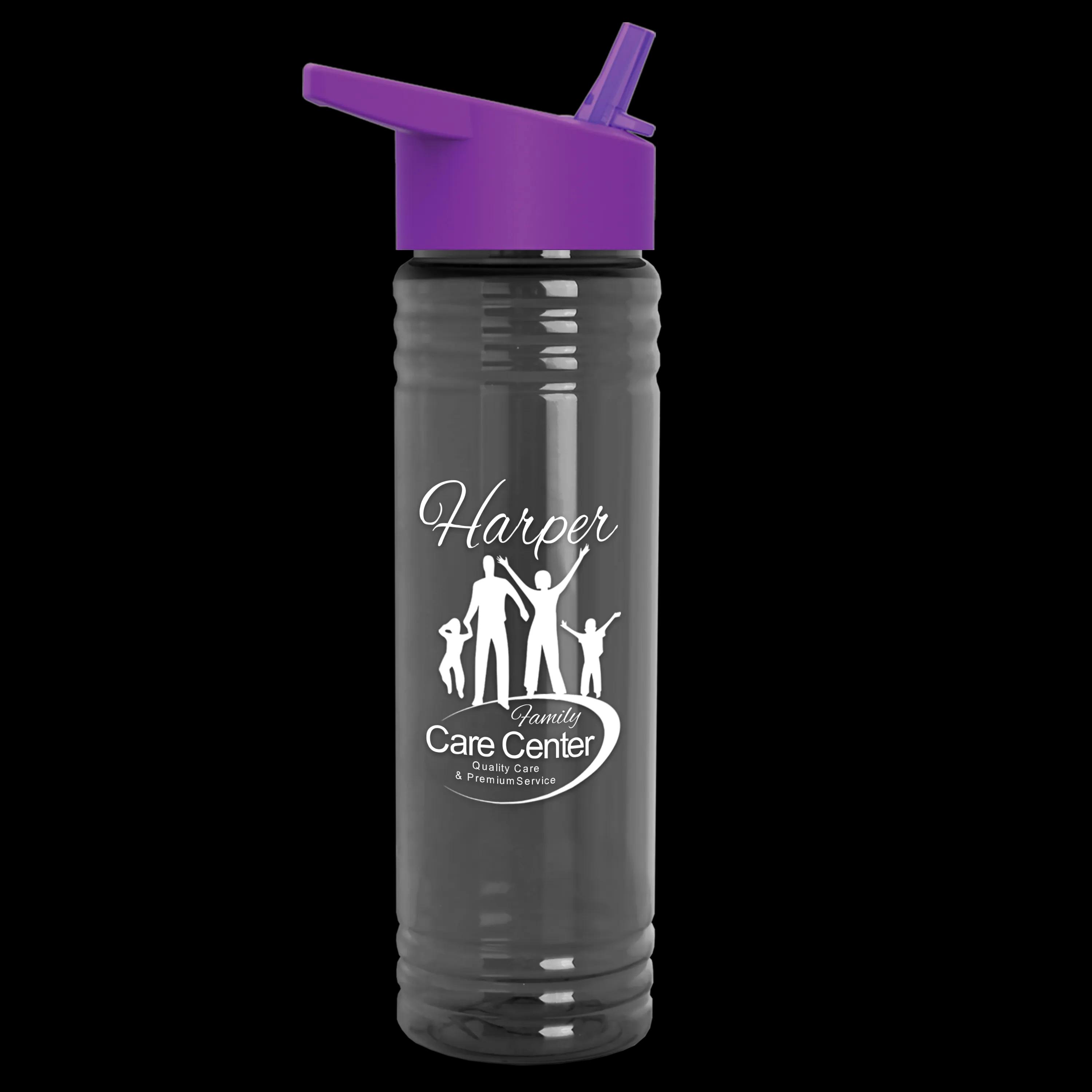 Garyline® Slim Fit RPET Bottle with Flip-Straw Lid - 24 oz. 73 of 292