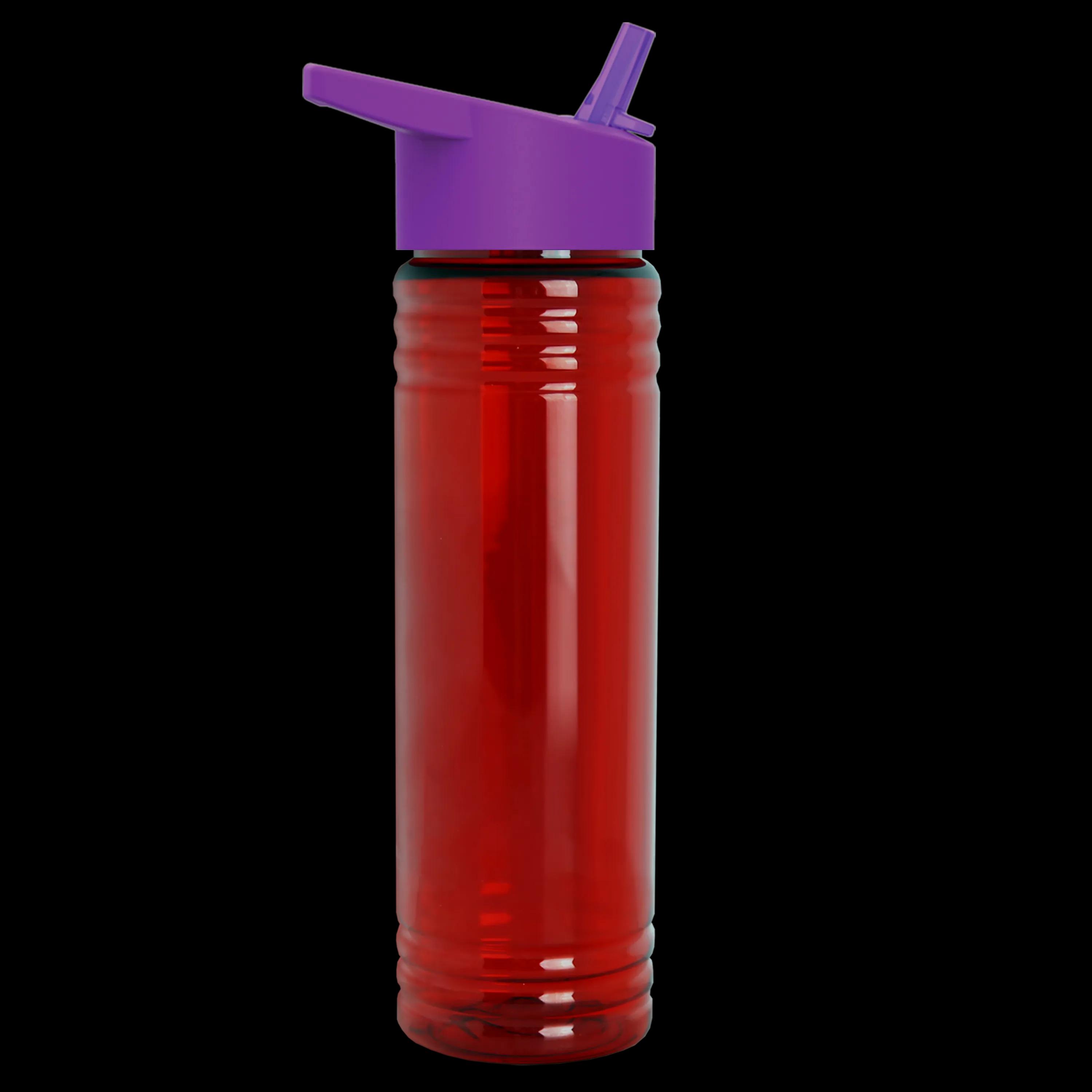 Garyline® Slim Fit RPET Bottle with Flip-Straw Lid - 24 oz. 40 of 292