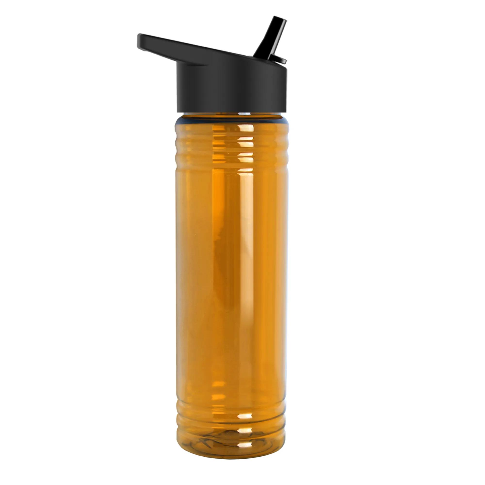 Garyline® Slim Fit RPET Bottle with Flip-Straw Lid - 24 oz. 190 of 292