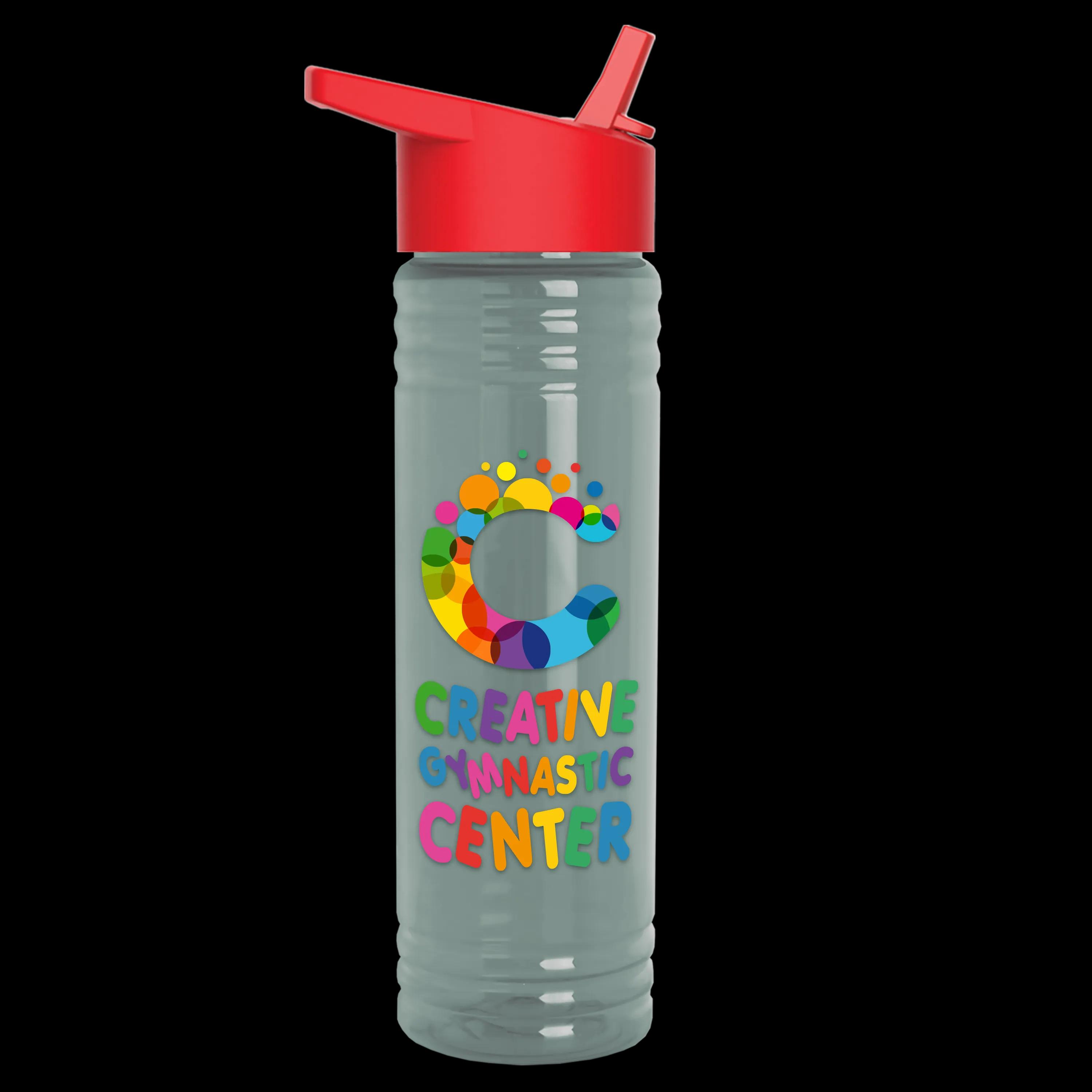 Garyline® Slim Fit RPET Bottle with Flip-Straw Lid - 24 oz. 52 of 292