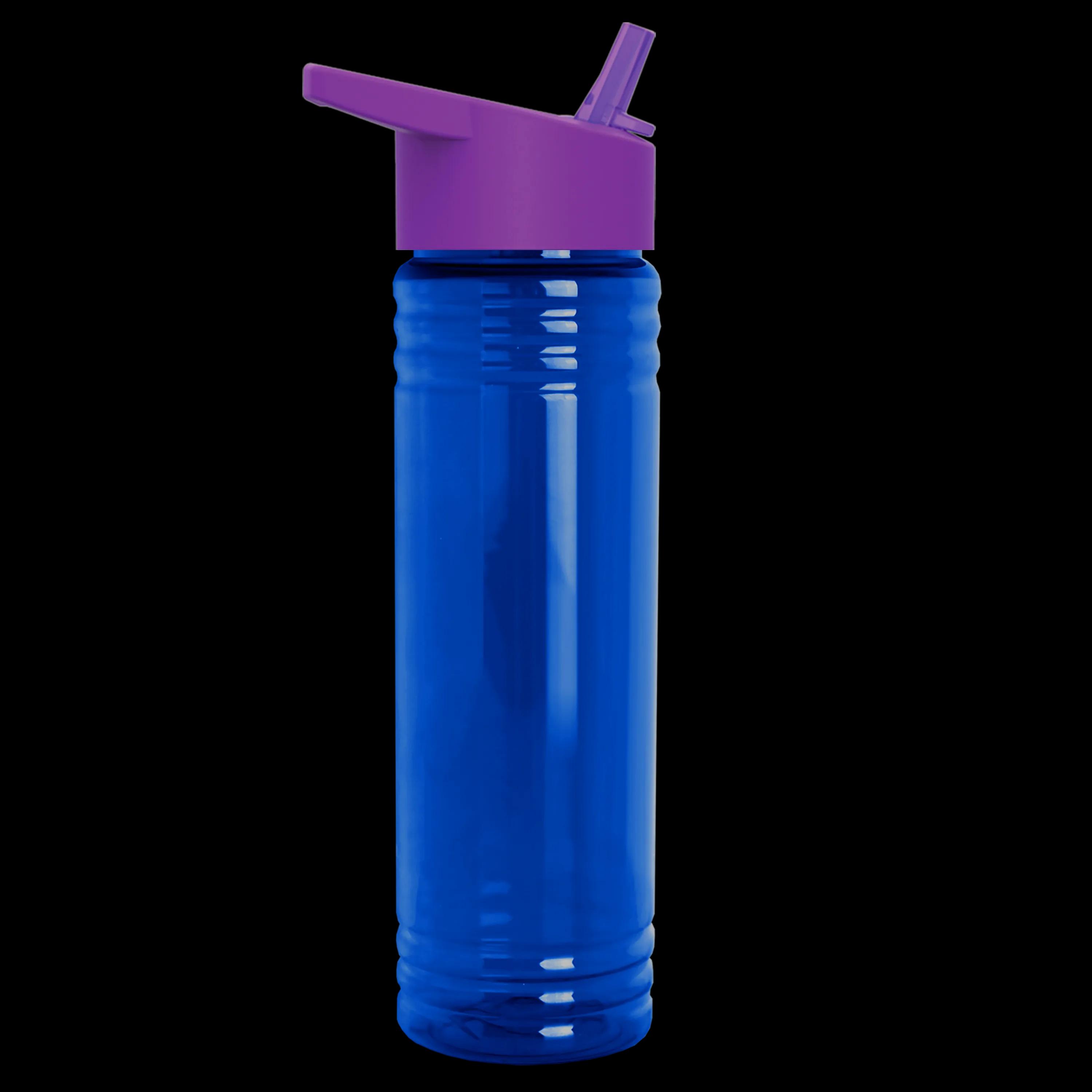 Garyline® Slim Fit RPET Bottle with Flip-Straw Lid - 24 oz. 23 of 292