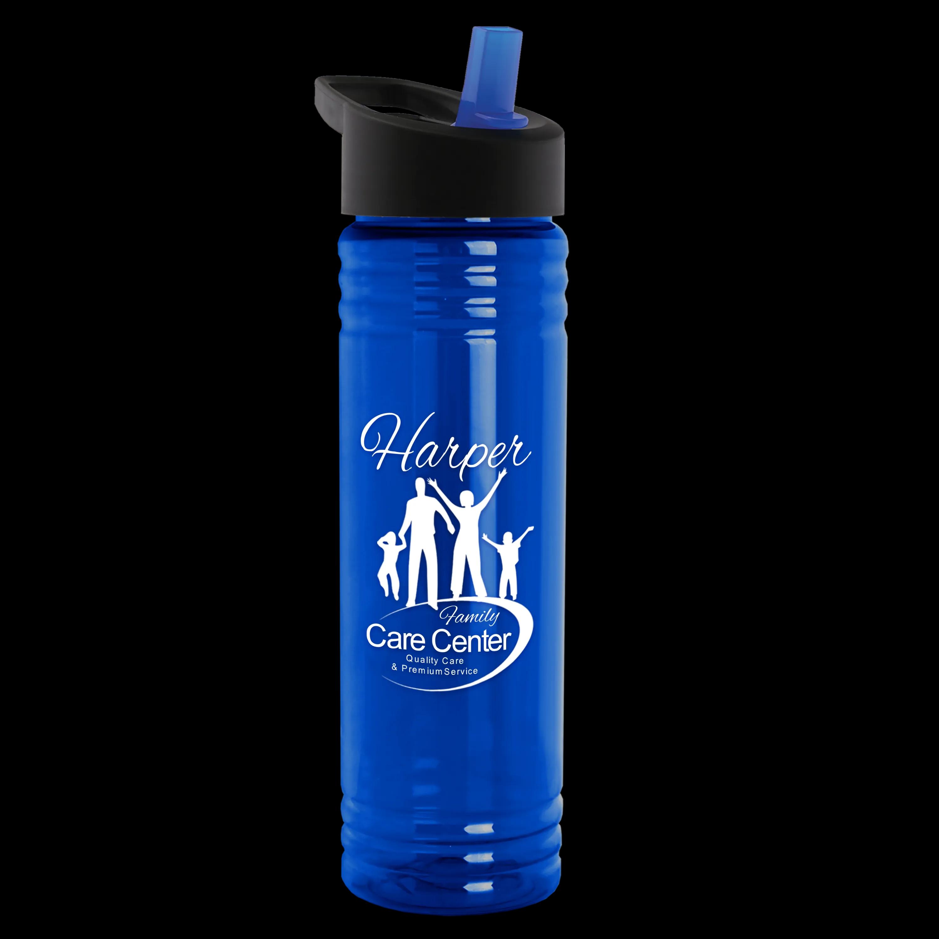 Garyline® Slim Fit RPET Bottle with Flip-Straw Lid - 24 oz. 79 of 292
