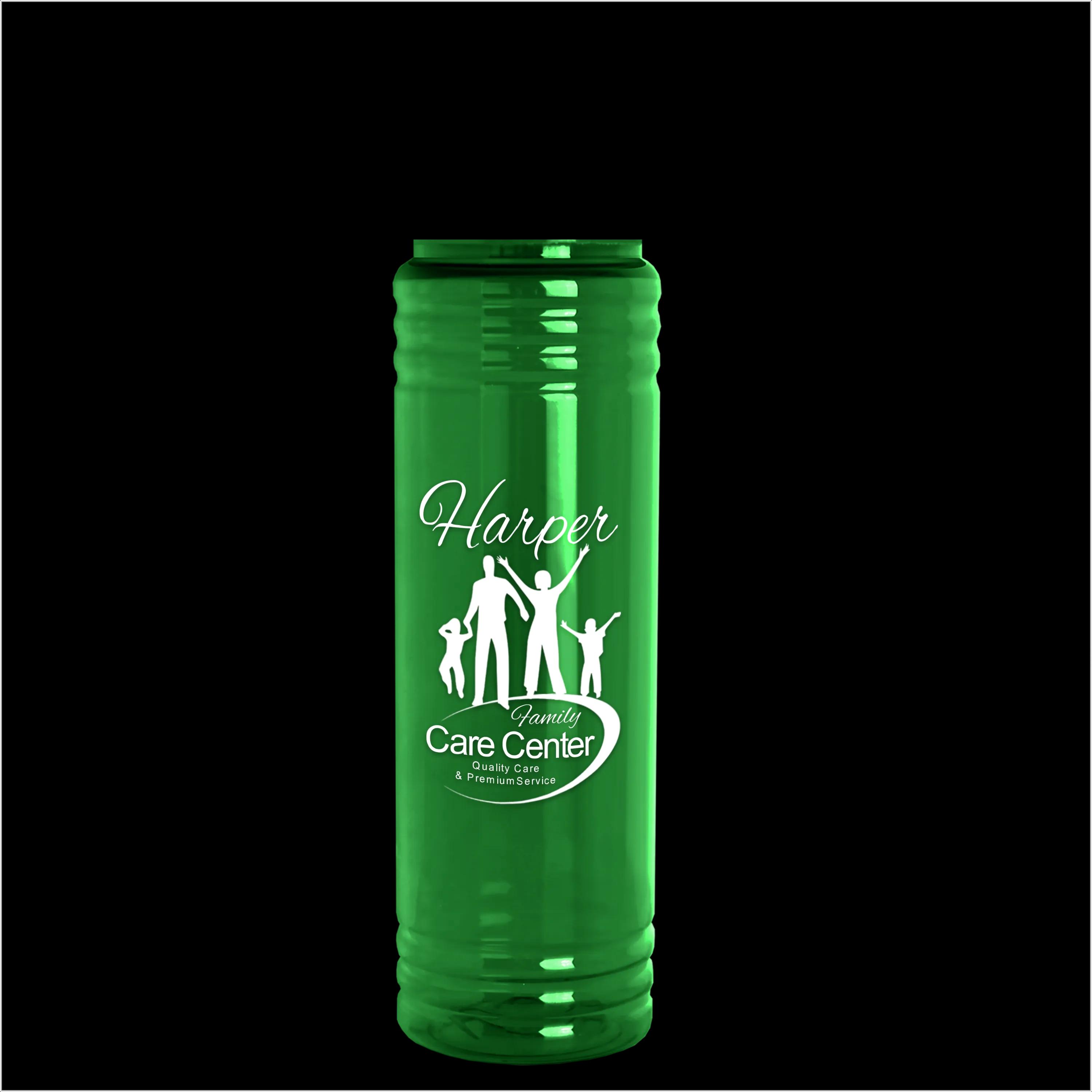Garyline® Slim Fit RPET Bottle with Flip-Straw Lid - 24 oz. 152 of 292
