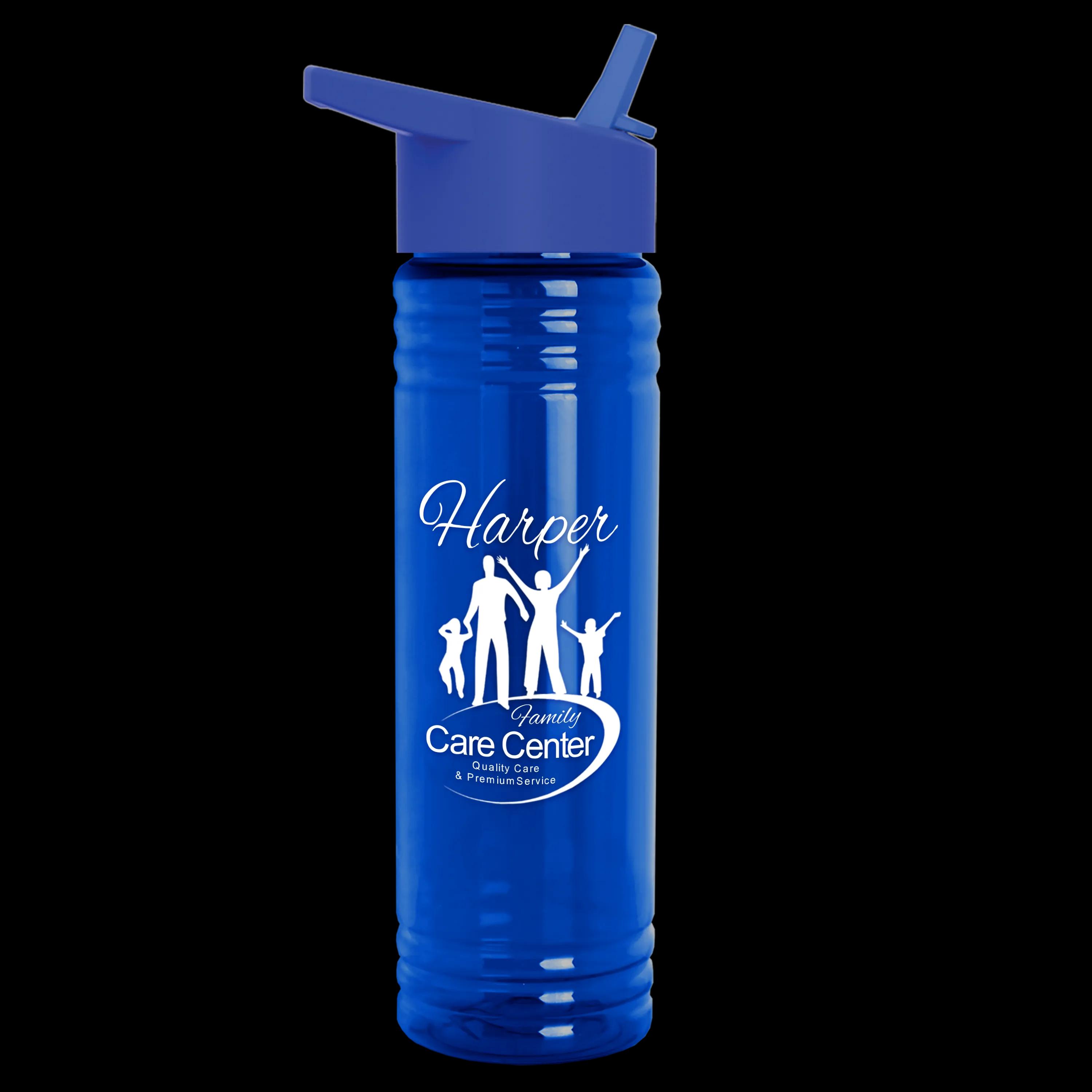 Garyline® Slim Fit RPET Bottle with Flip-Straw Lid - 24 oz. 90 of 292