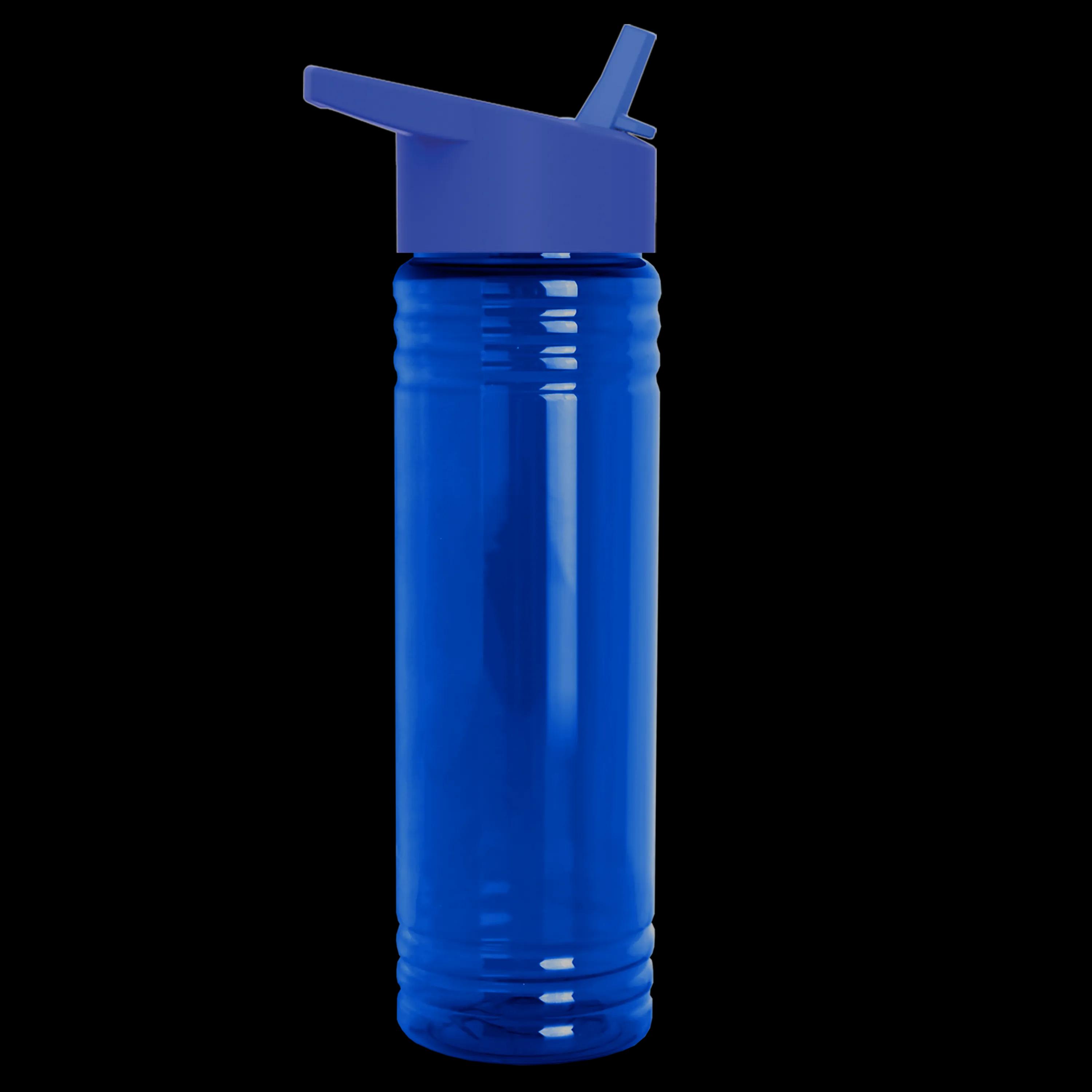 Garyline® Slim Fit RPET Bottle with Flip-Straw Lid - 24 oz. 2 of 292