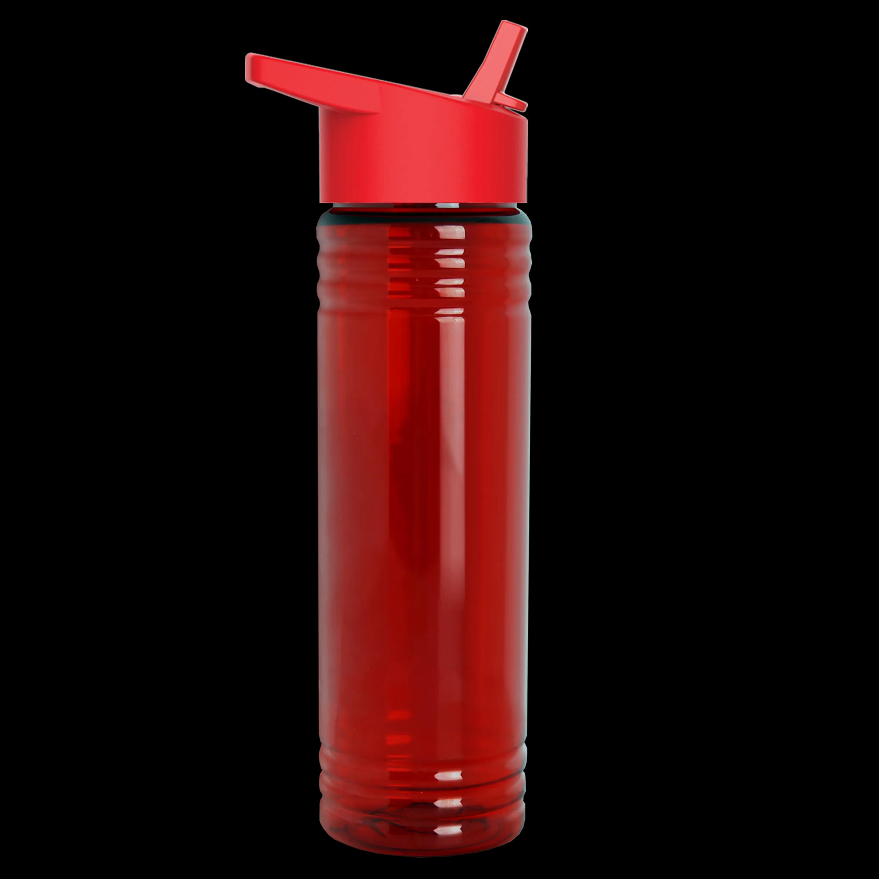 Garyline® Slim Fit RPET Bottle with Flip-Straw Lid - 24 oz. 38 of 292