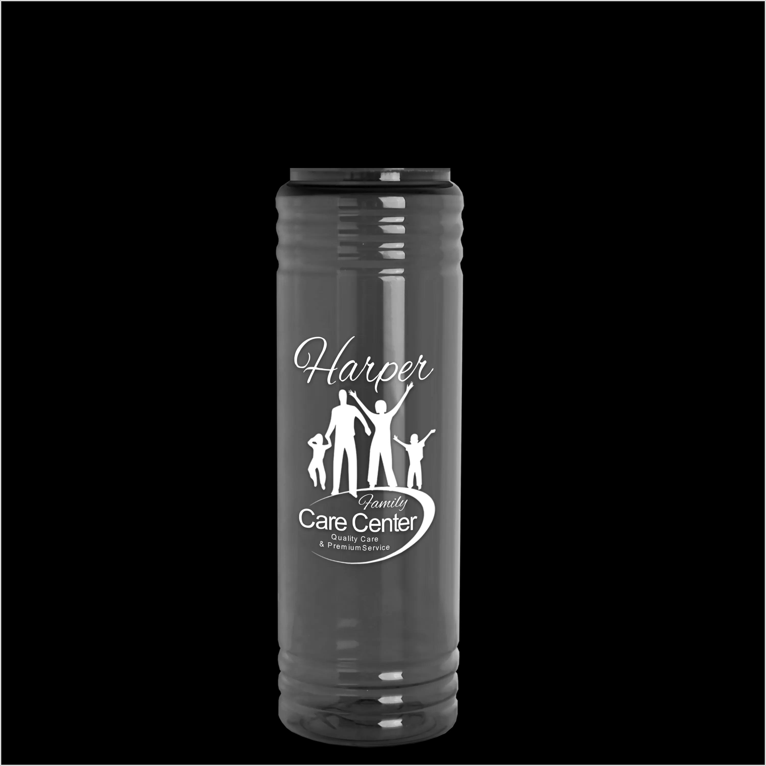 Garyline® Slim Fit RPET Bottle with Flip-Straw Lid - 24 oz. 148 of 292