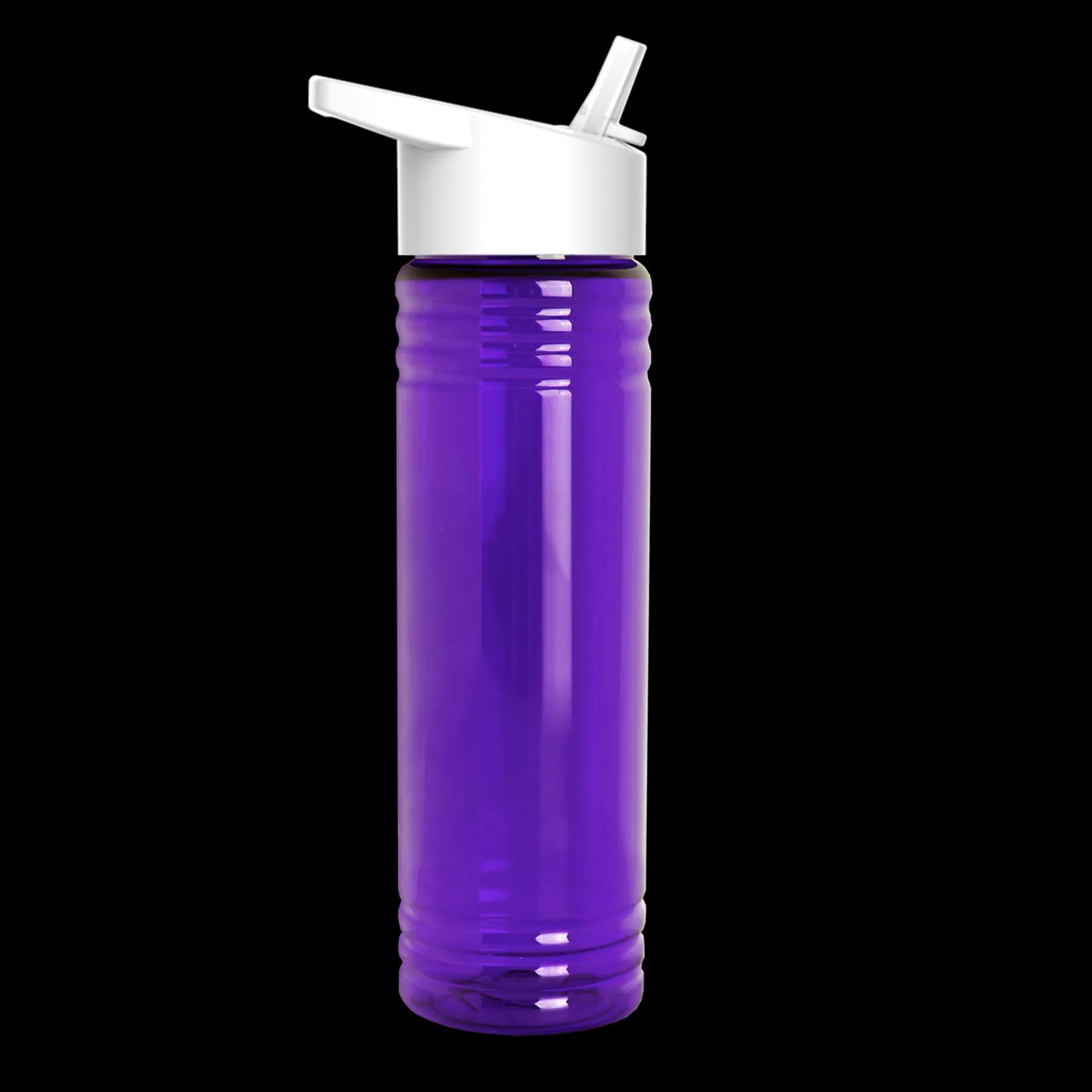 Garyline® Slim Fit RPET Bottle with Flip-Straw Lid - 24 oz. 188 of 292