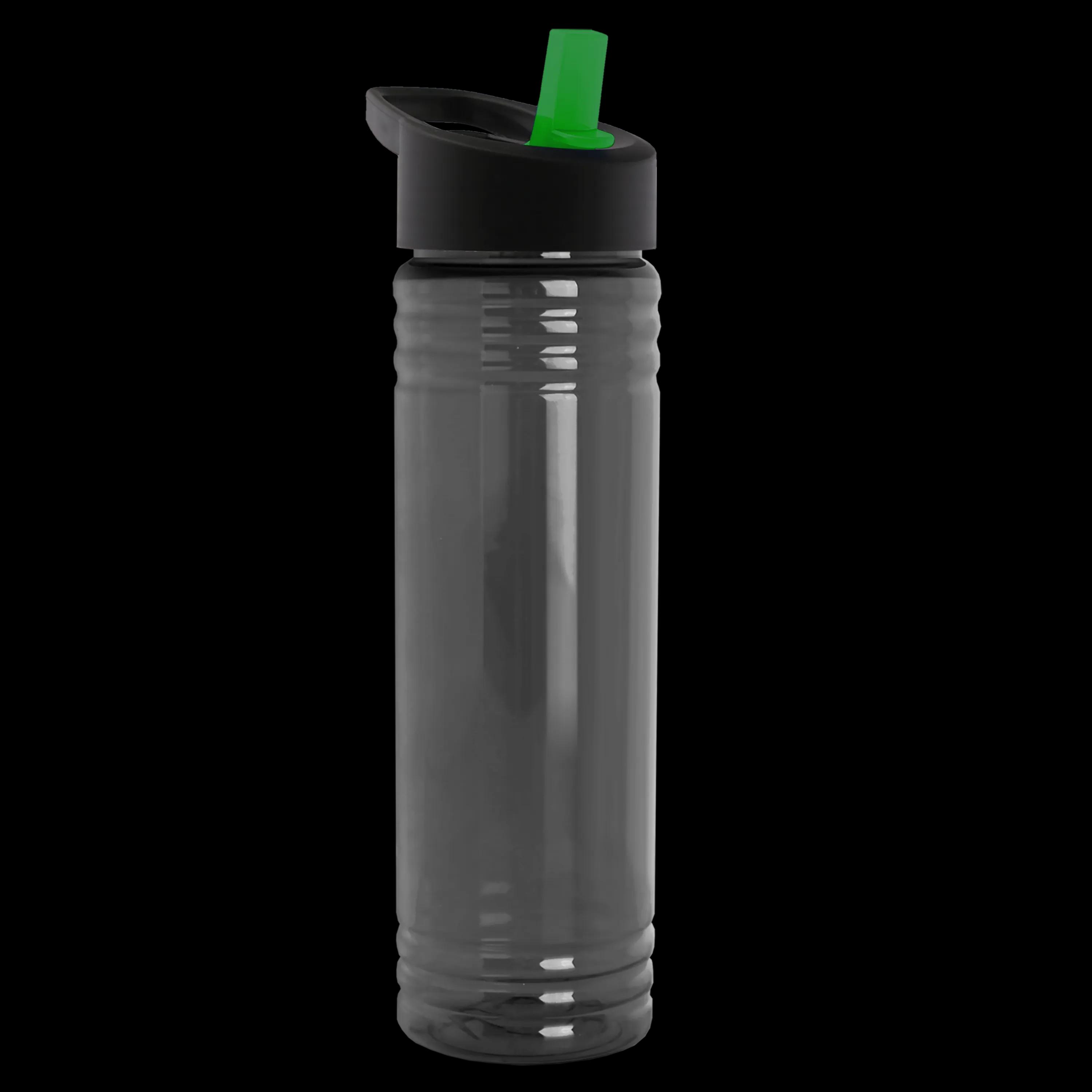 Garyline® Slim Fit RPET Bottle with Flip-Straw Lid - 24 oz. 283 of 292
