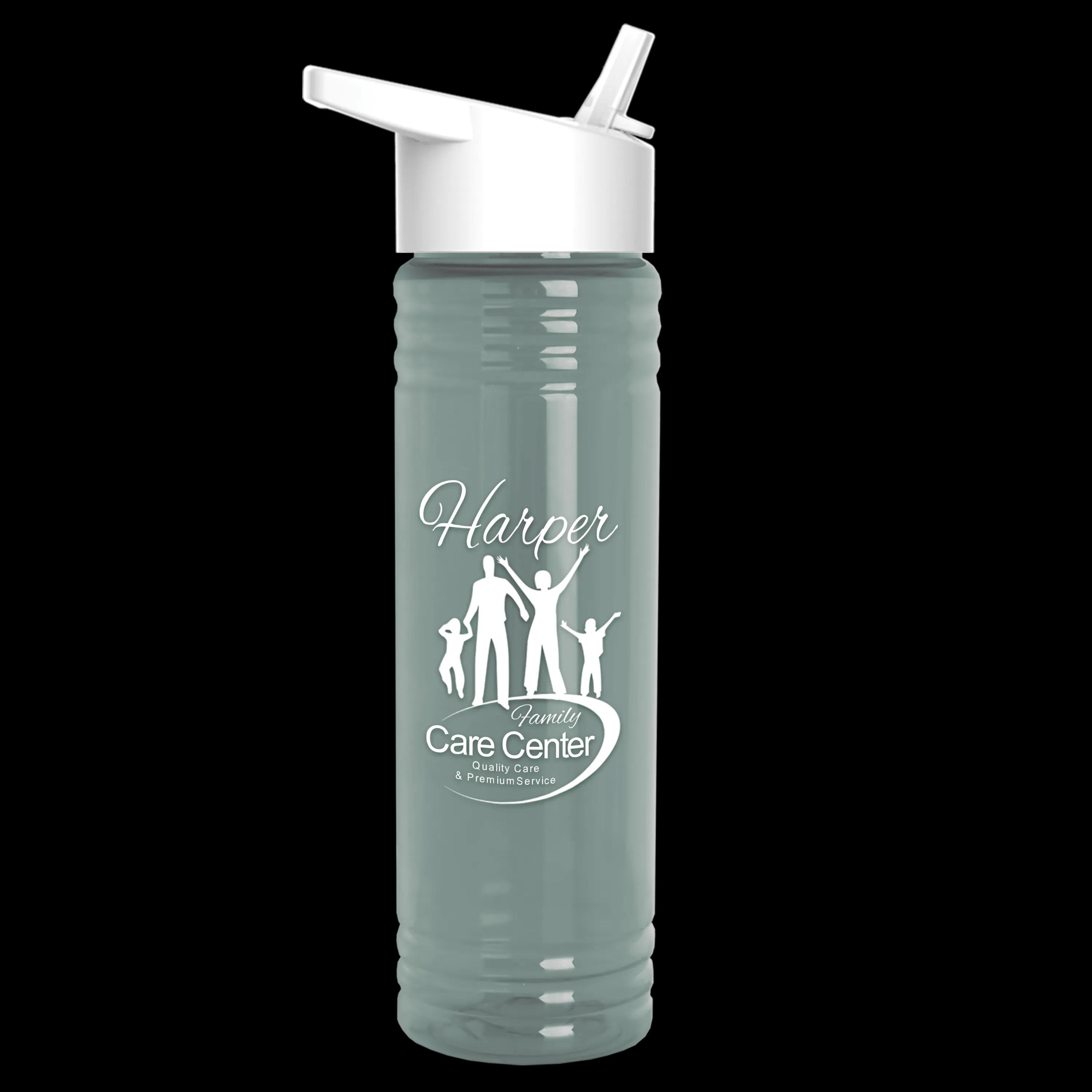 Garyline® Slim Fit RPET Bottle with Flip-Straw Lid - 24 oz. 57 of 292