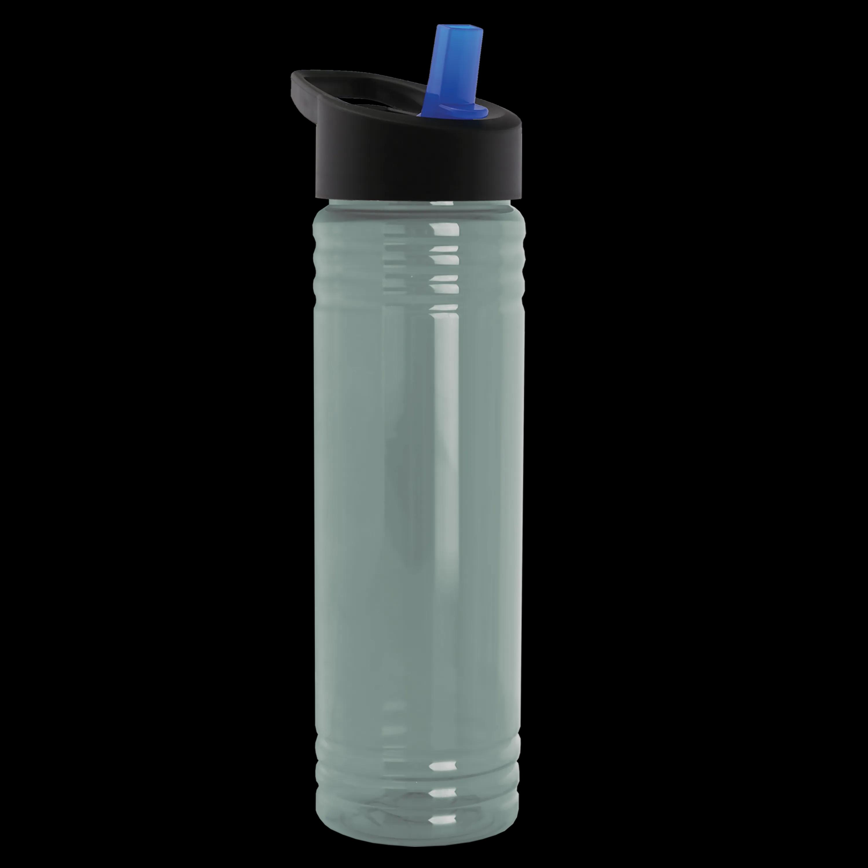 Garyline® Slim Fit RPET Bottle with Flip-Straw Lid - 24 oz. 274 of 292