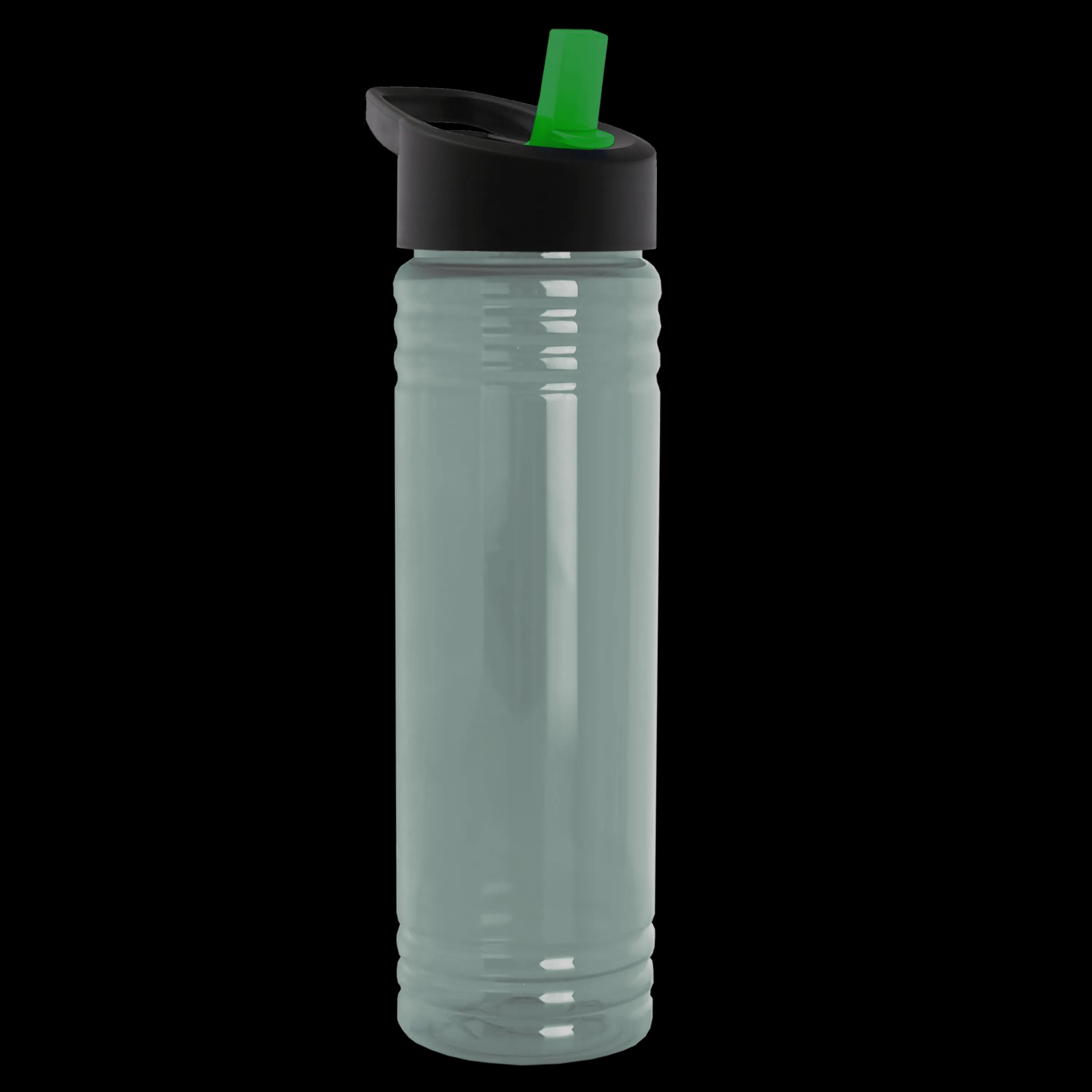 Garyline® Slim Fit RPET Bottle with Flip-Straw Lid - 24 oz. 275 of 292