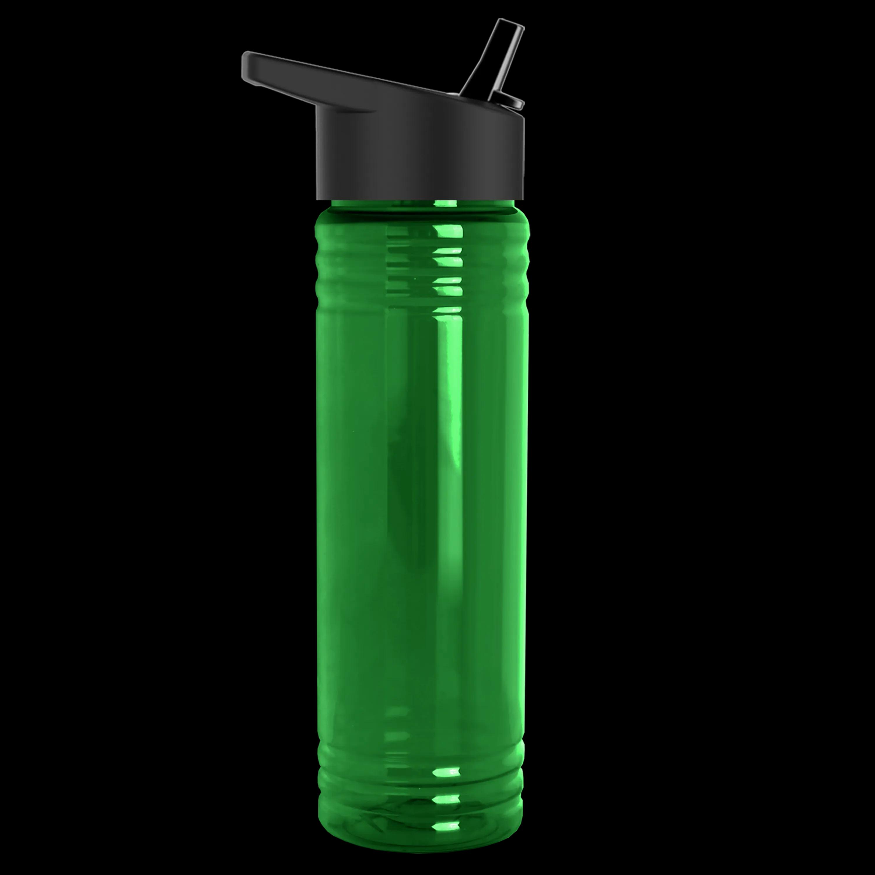Garyline® Slim Fit RPET Bottle with Flip-Straw Lid - 24 oz. 25 of 292