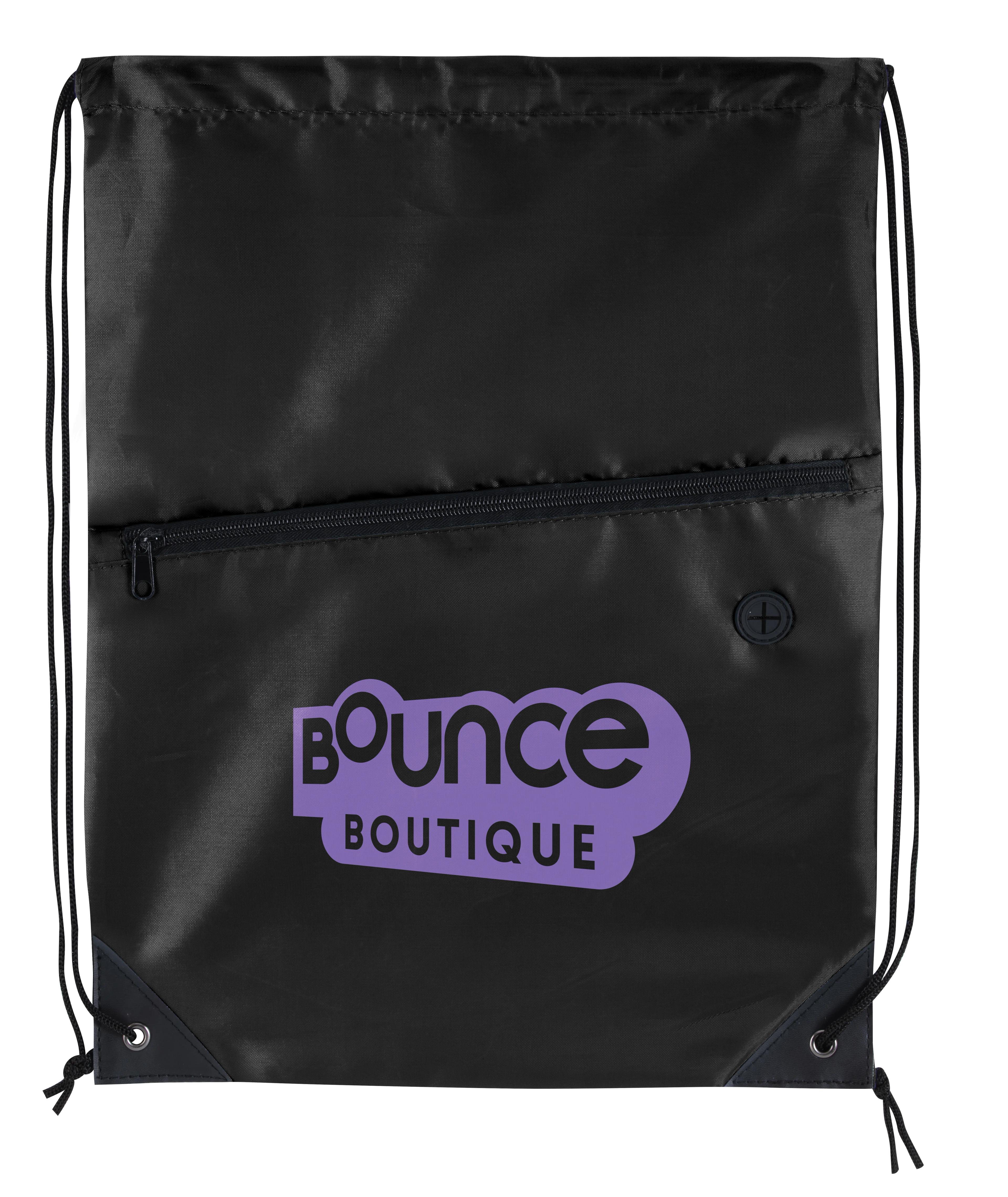 Front Zip Drawstring Backpack 18 of 18