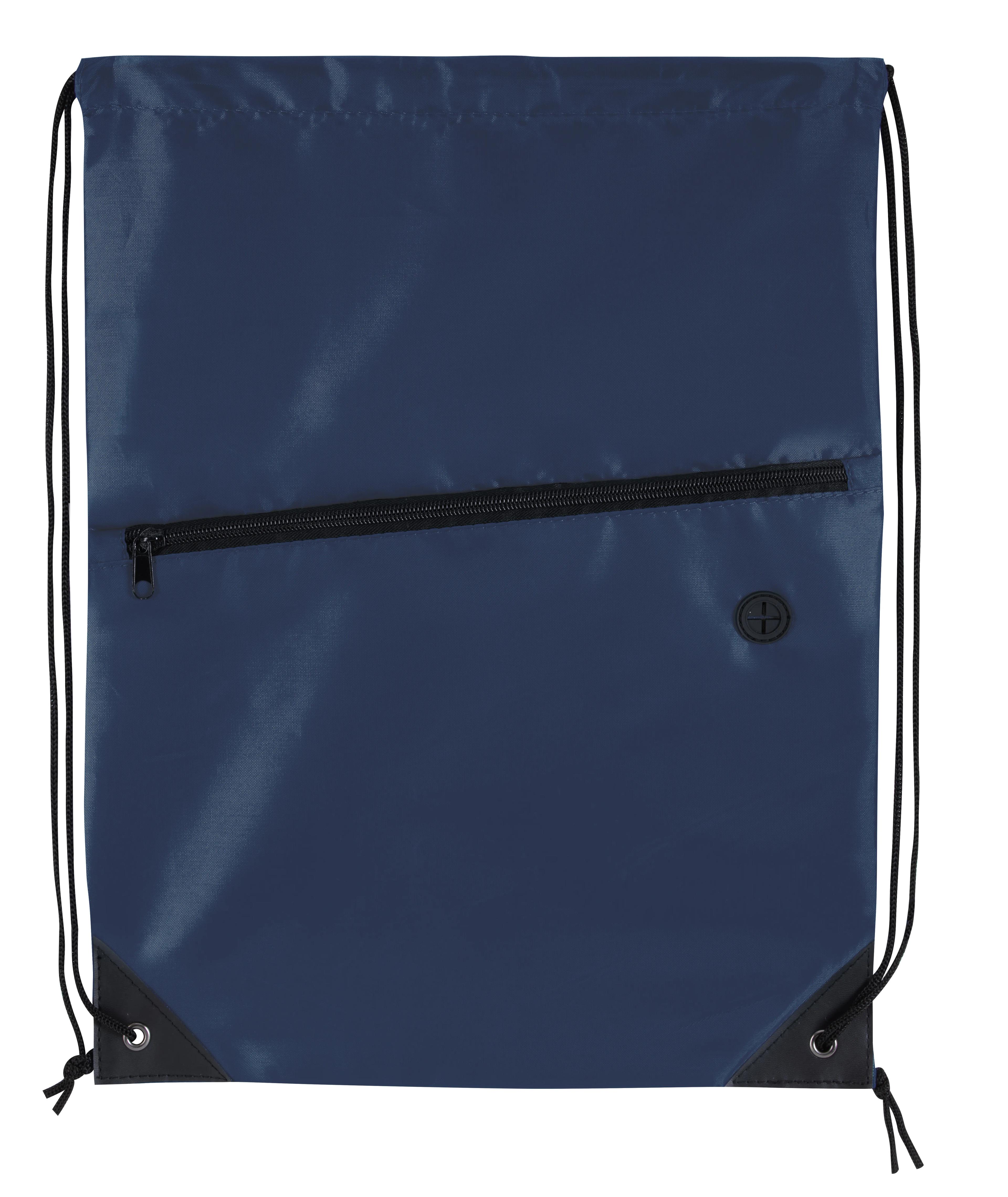 Front Zip Drawstring Backpack 3 of 18