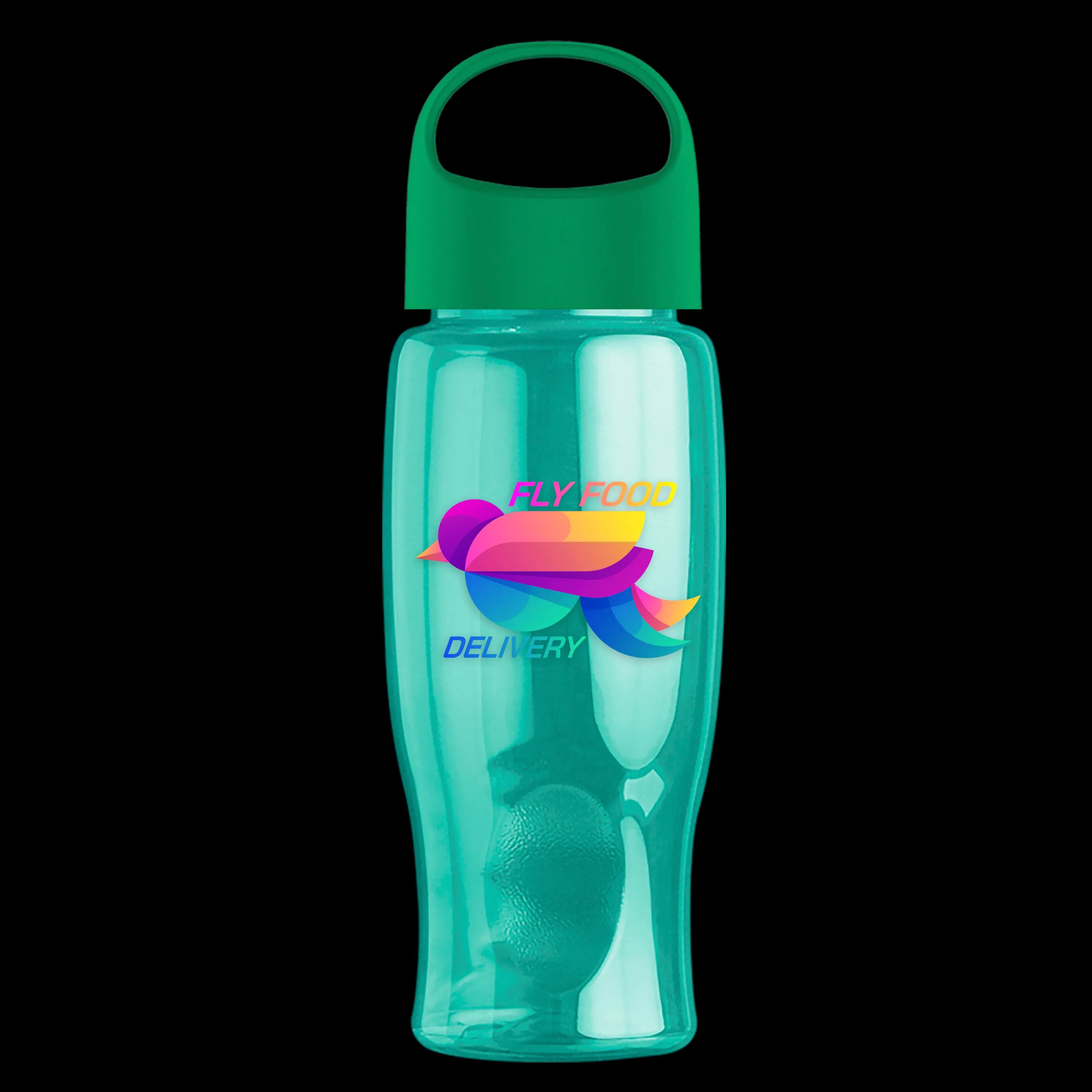Garyline® Poly+ Bottle with Oval Crest Lid - 27 oz. 213 of 338