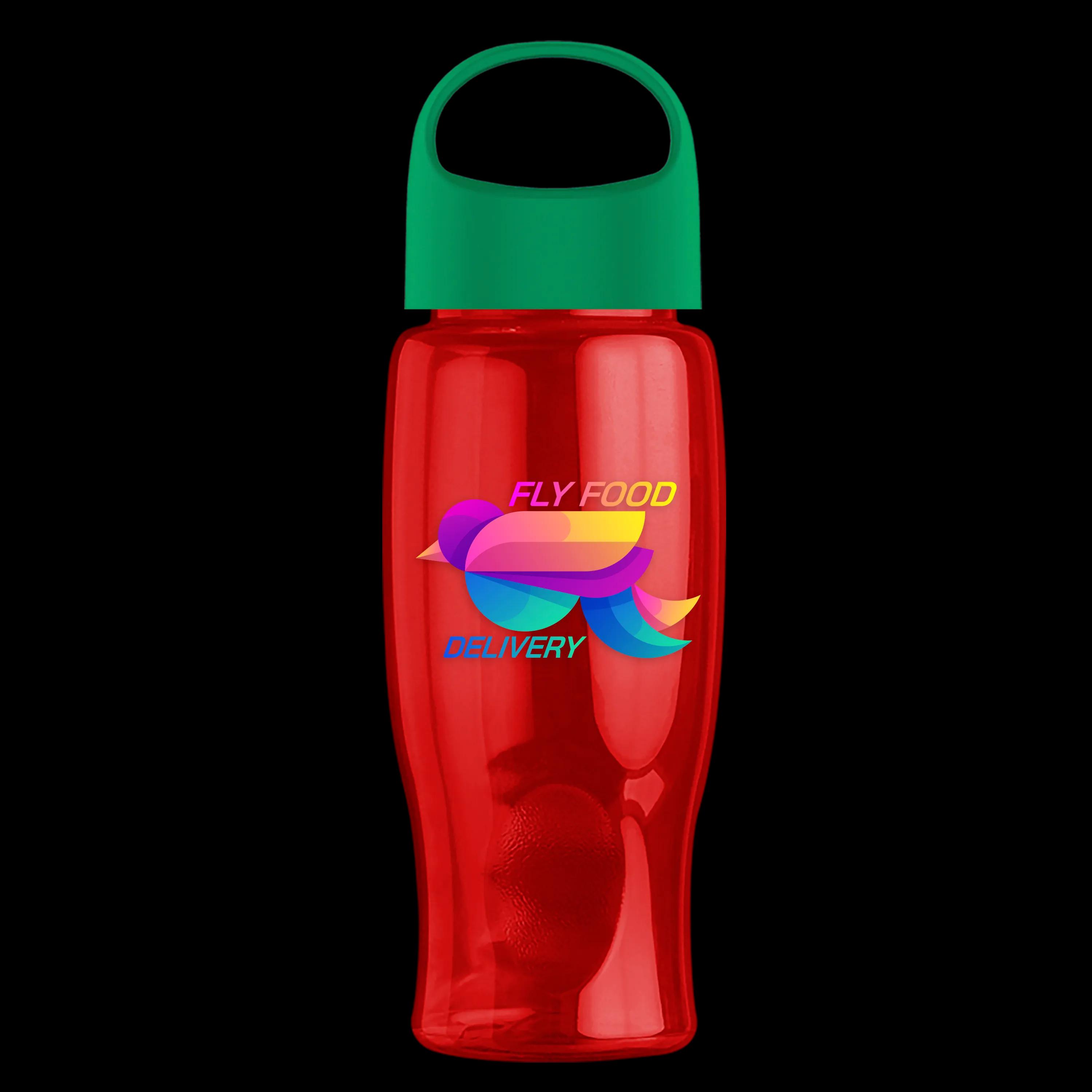 Garyline® Poly+ Bottle with Oval Crest Lid - 27 oz. 196 of 338