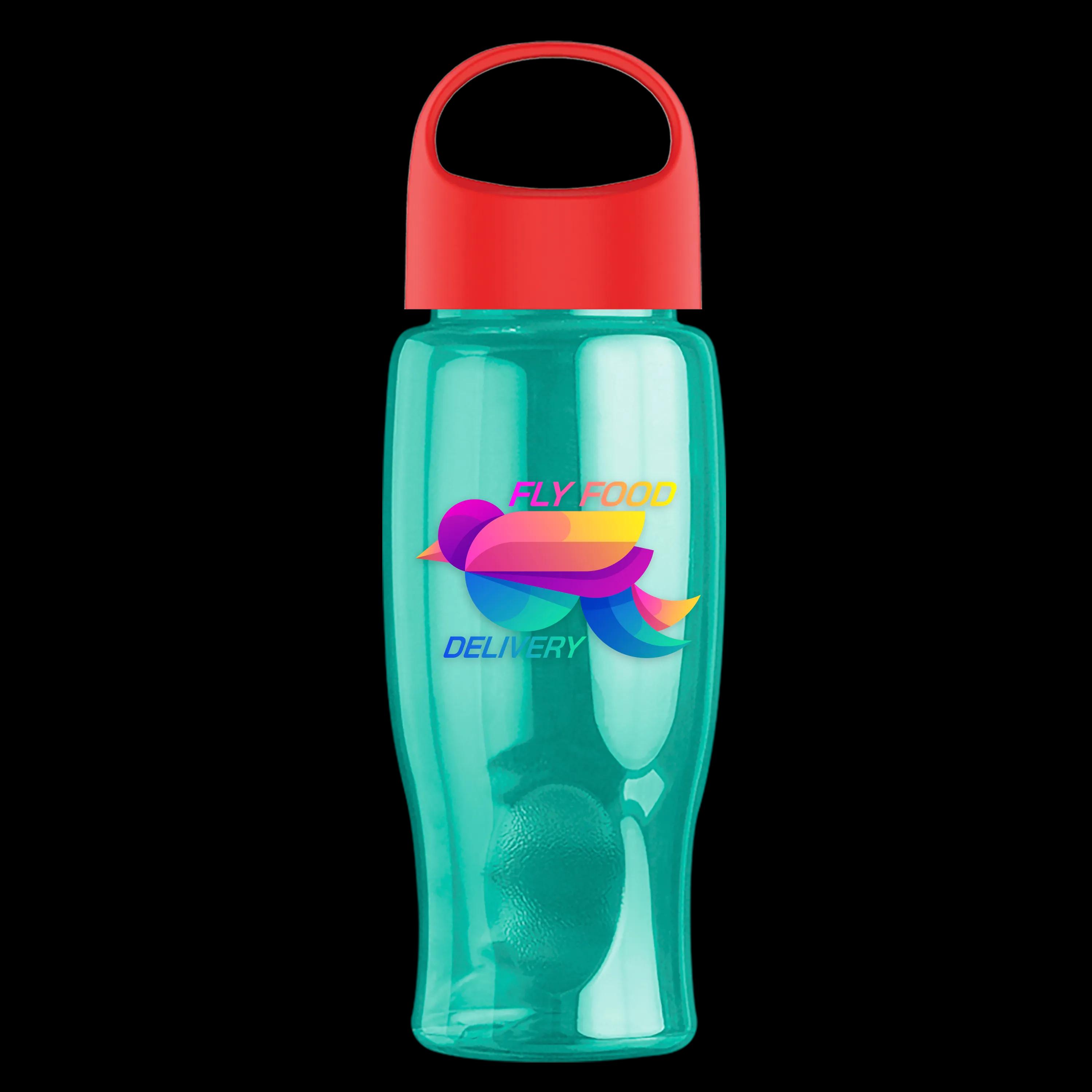Garyline® Poly+ Bottle with Oval Crest Lid - 27 oz. 219 of 338