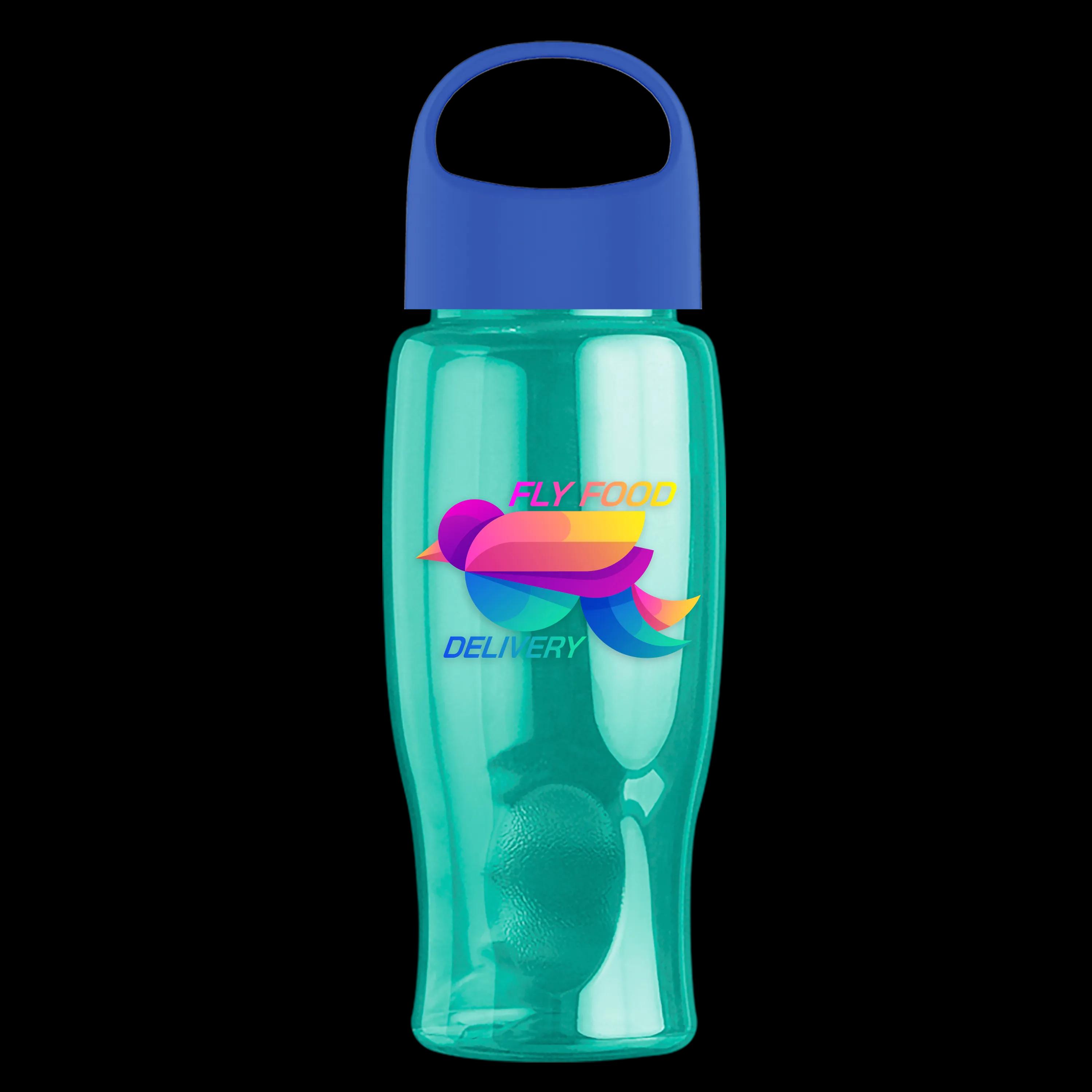 Garyline® Poly+ Bottle with Oval Crest Lid - 27 oz. 221 of 338