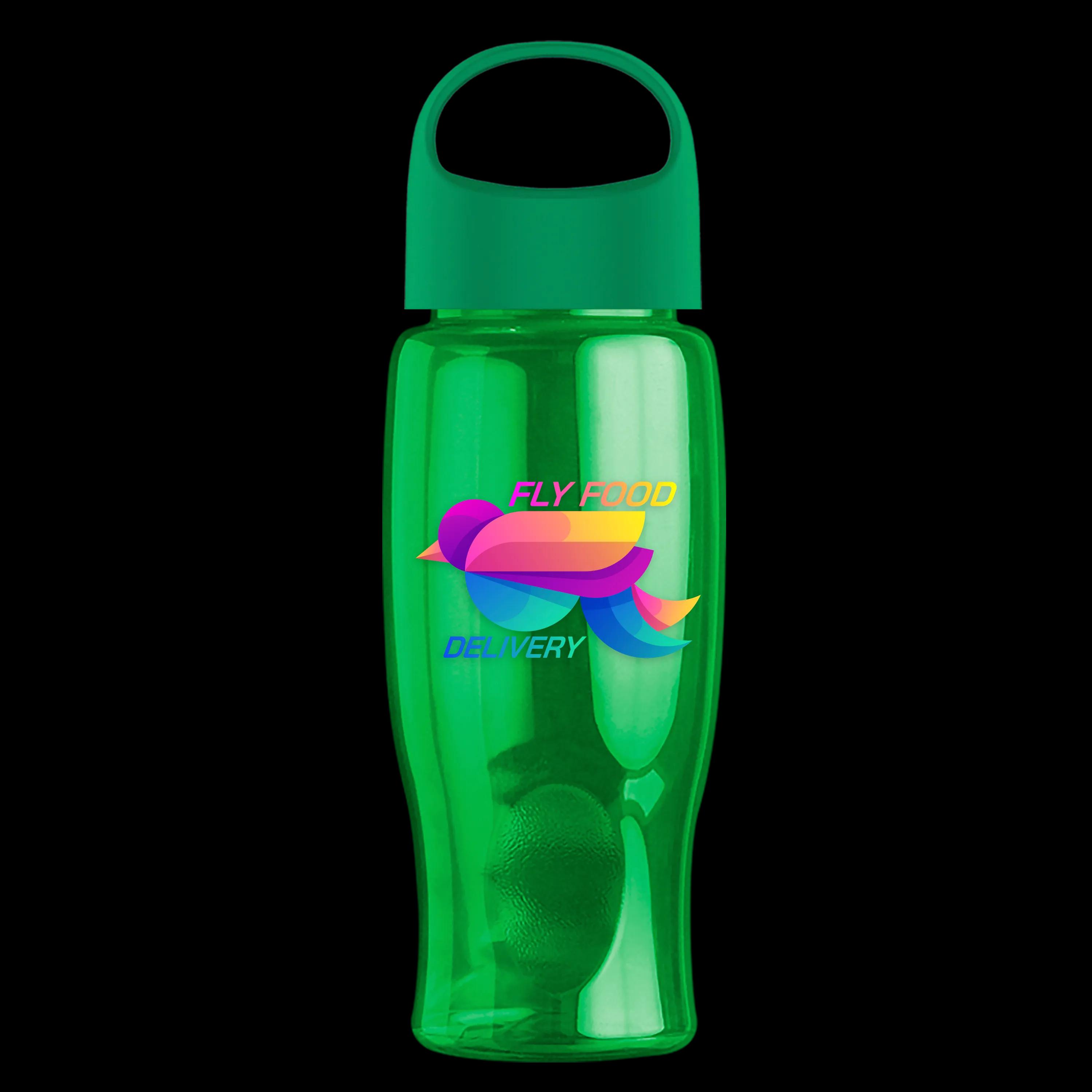 Garyline® Poly+ Bottle with Oval Crest Lid - 27 oz. 145 of 338