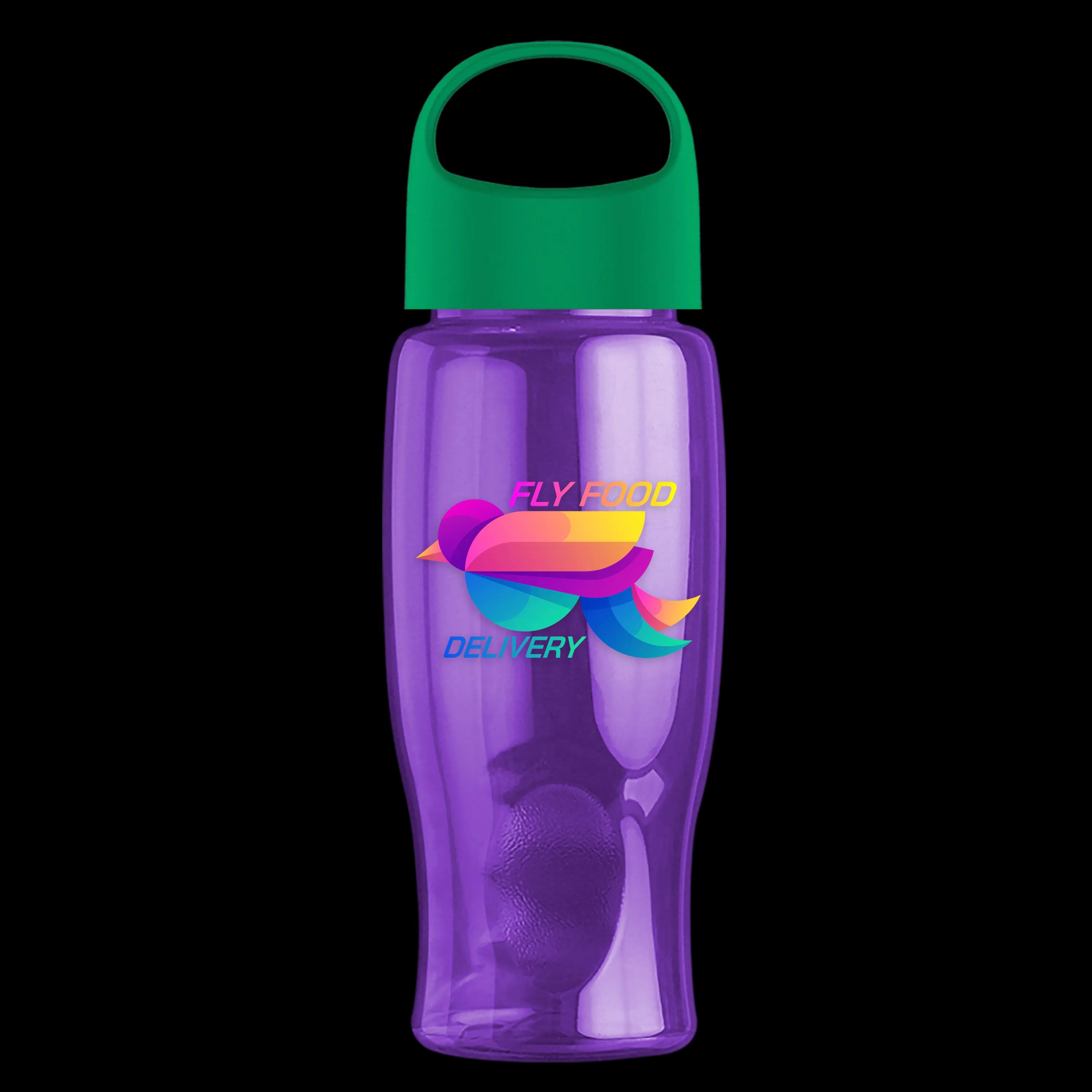 Garyline® Poly+ Bottle with Oval Crest Lid - 27 oz. 230 of 338
