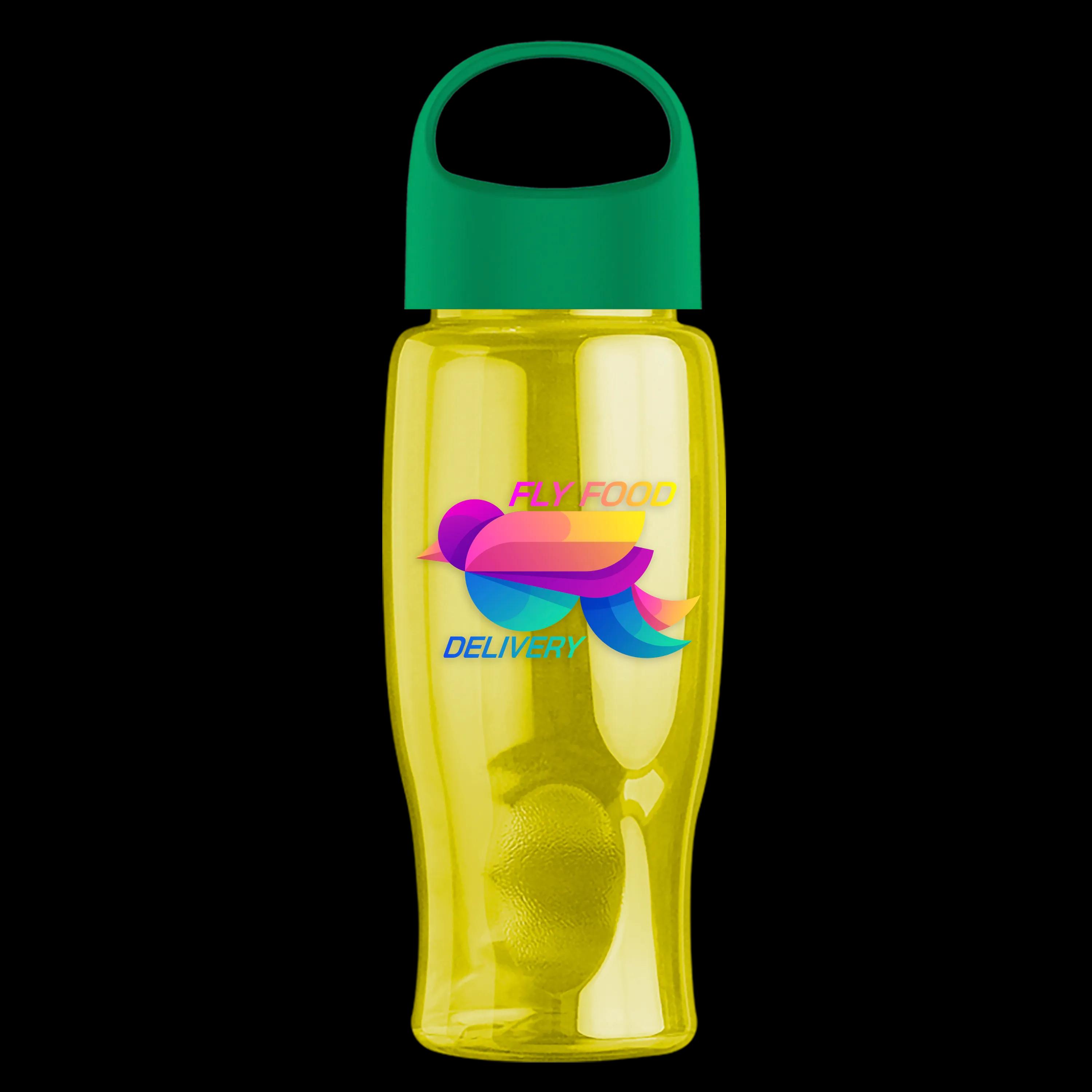 Garyline® Poly+ Bottle with Oval Crest Lid - 27 oz. 246 of 338