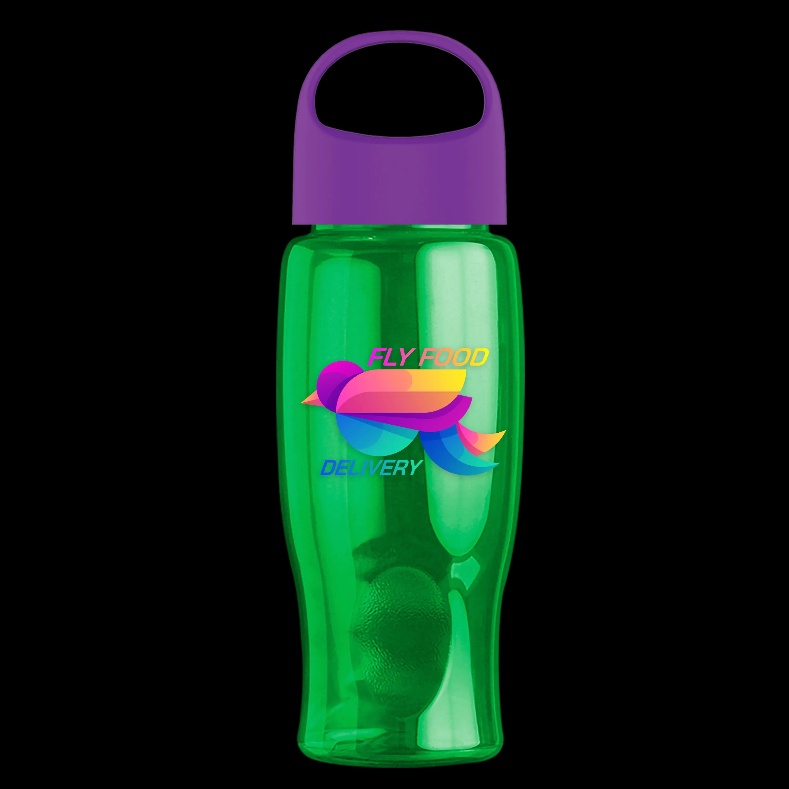 Garyline® Poly+ Bottle with Oval Crest Lid - 27 oz. 154 of 338