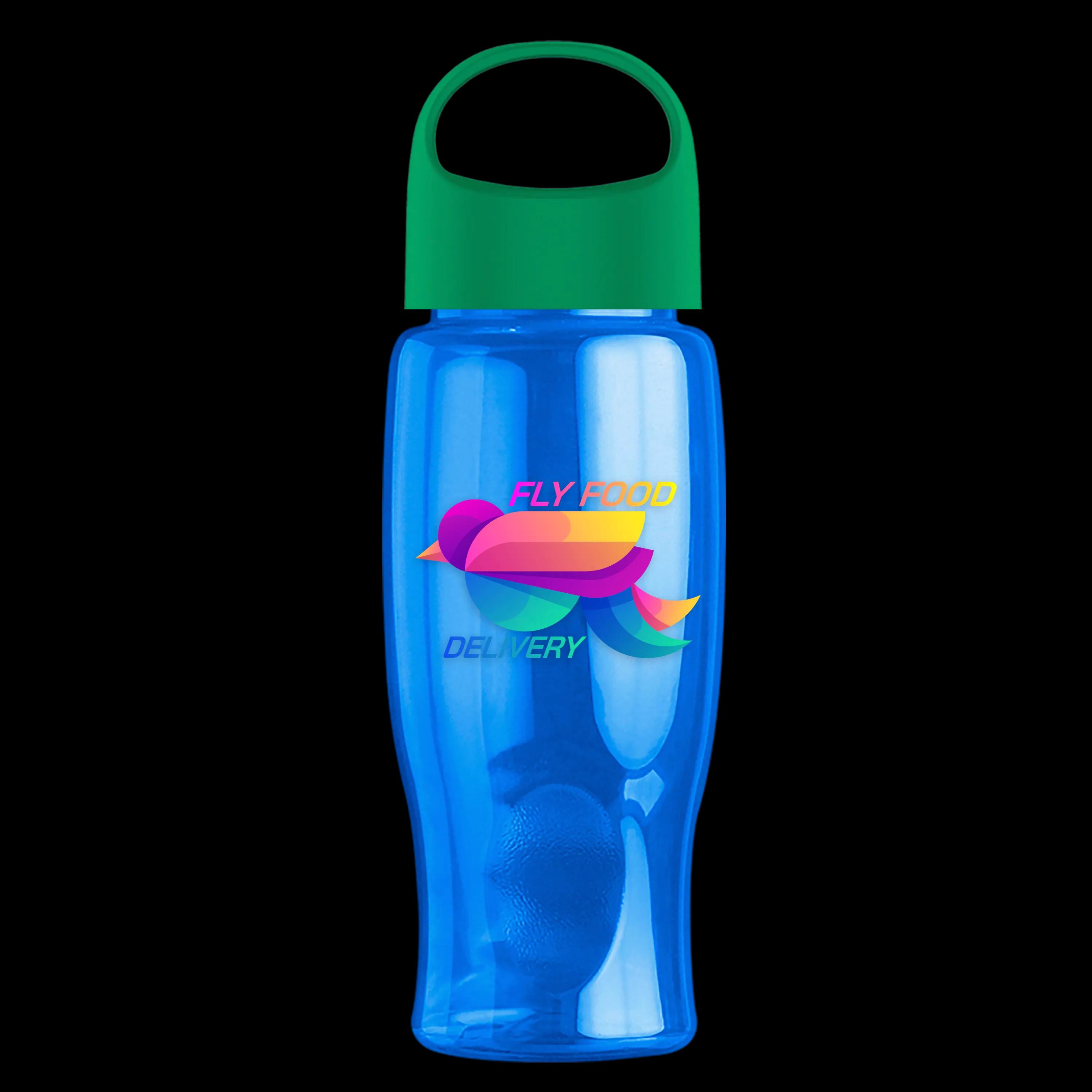 Garyline® Poly+ Bottle with Oval Crest Lid - 27 oz. 127 of 338