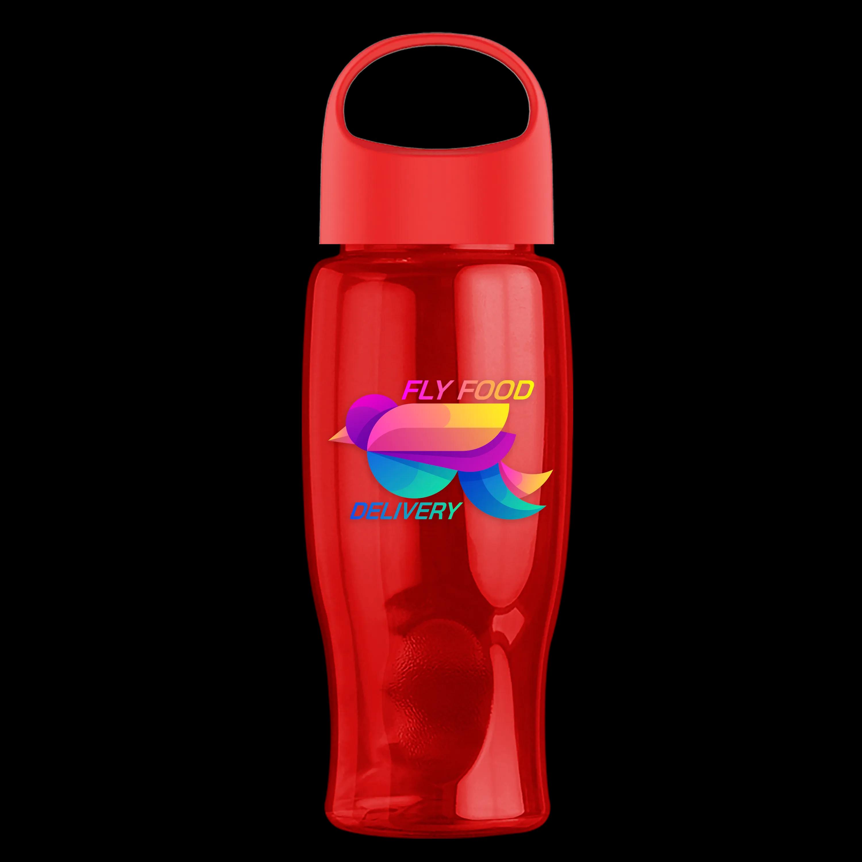 Garyline® Poly+ Bottle with Oval Crest Lid - 27 oz. 202 of 338