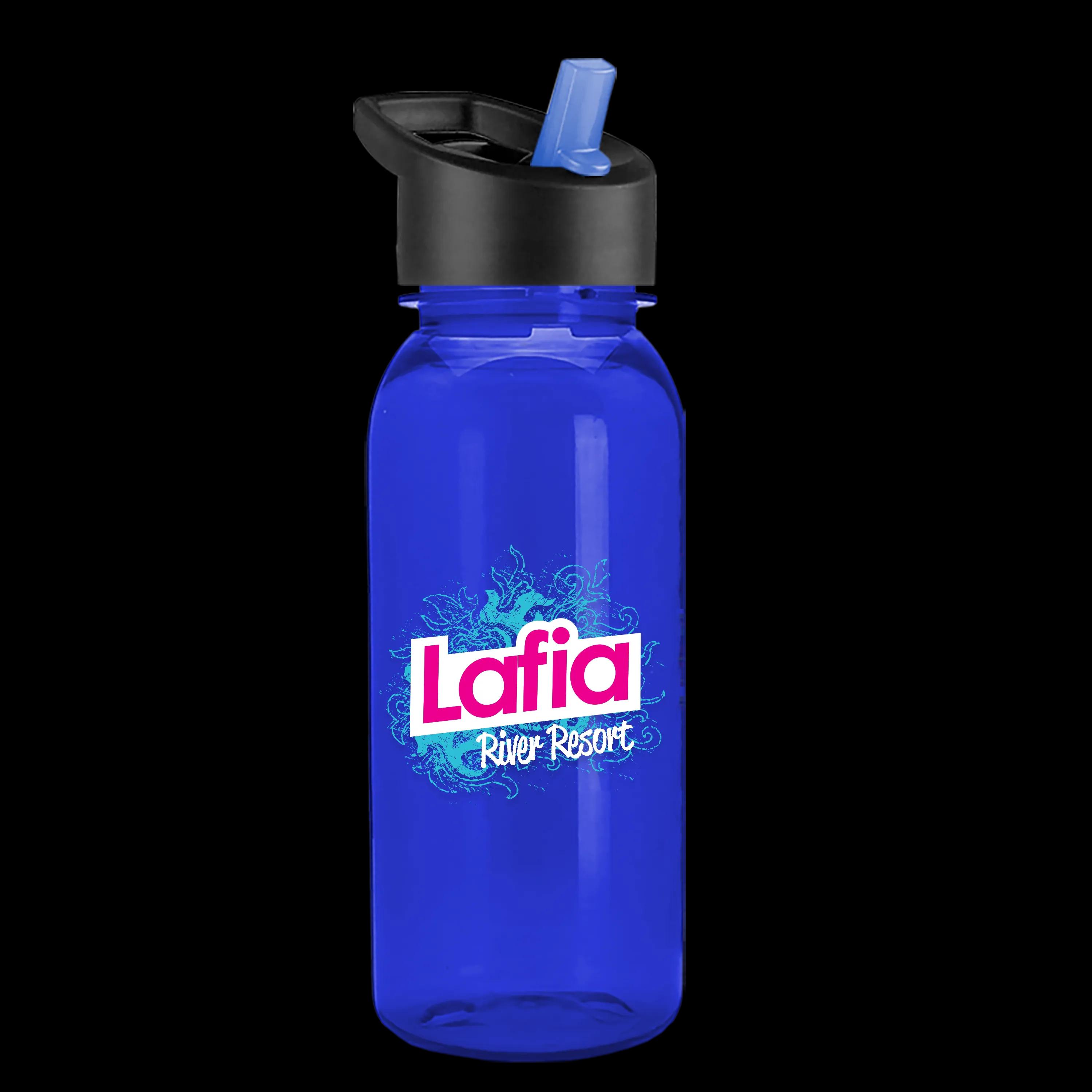 Garyline® Cadet Tritan® Bottle with Flip-Straw Lid - 18 oz. 52 of 174