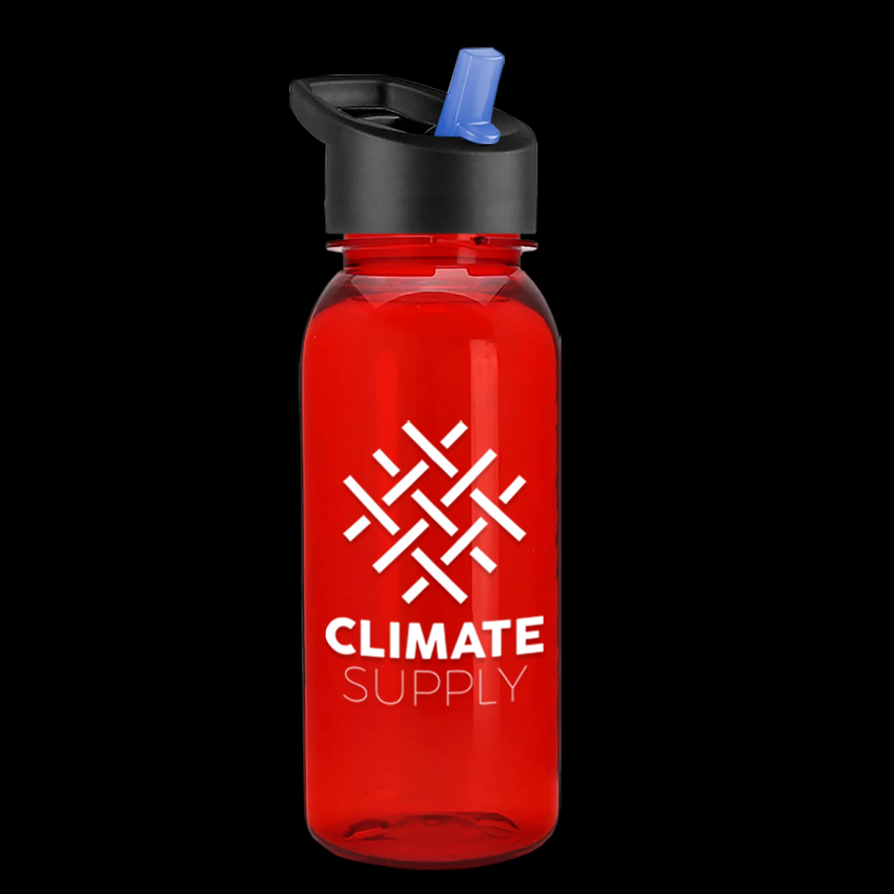 Garyline® Cadet Tritan® Bottle with Flip-Straw Lid - 18 oz. 133 of 174