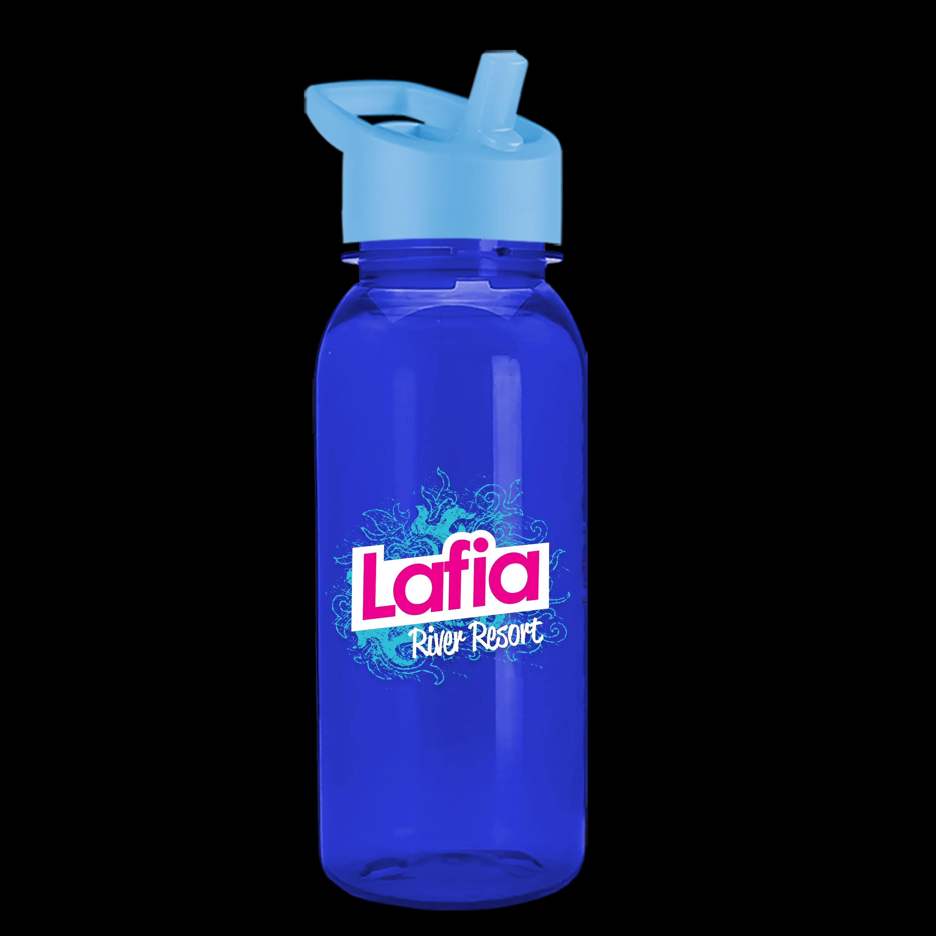 Garyline® Cadet Tritan® Bottle with Flip-Straw Lid - 18 oz. 110 of 174