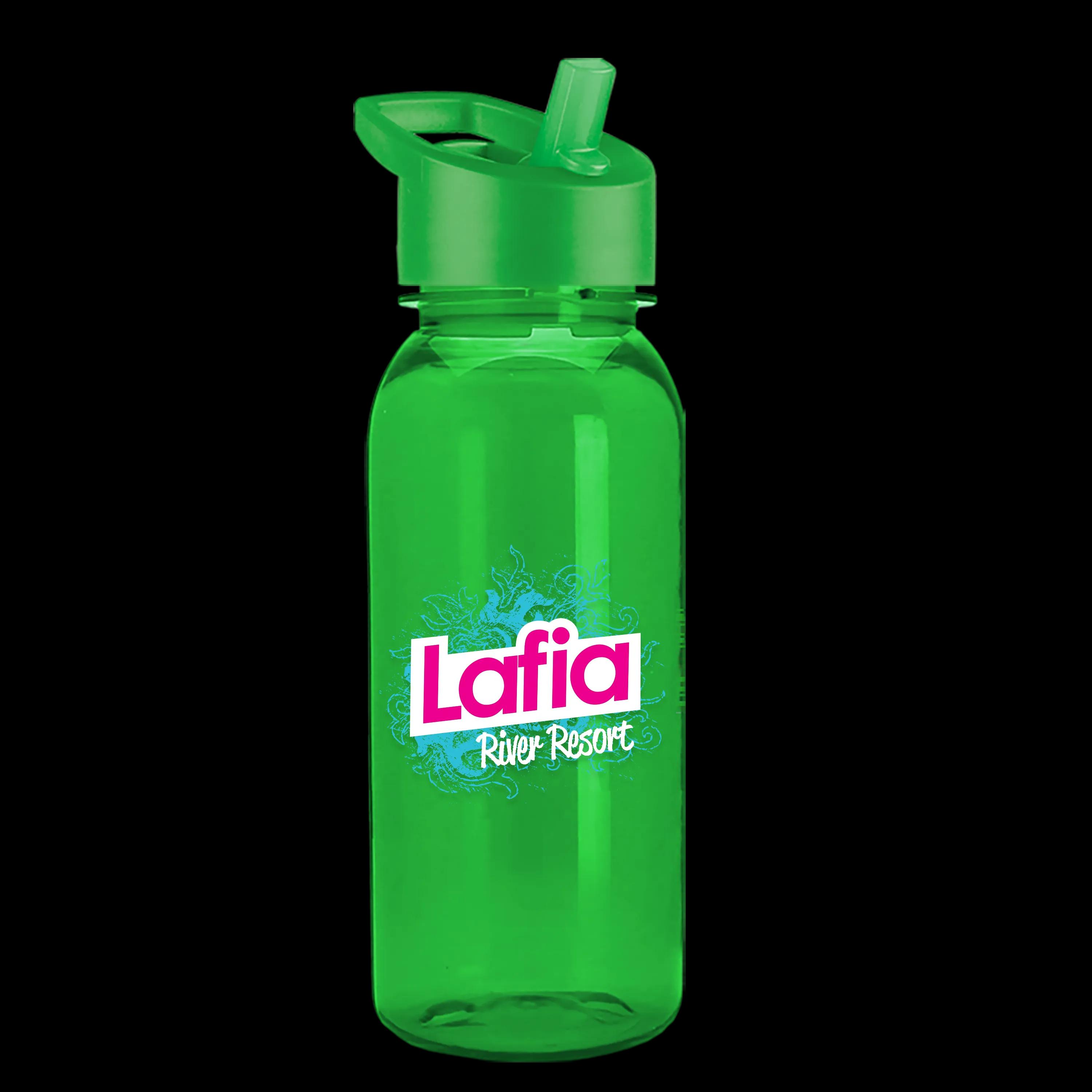 Garyline® Cadet Tritan® Bottle with Flip-Straw Lid - 18 oz. 120 of 174
