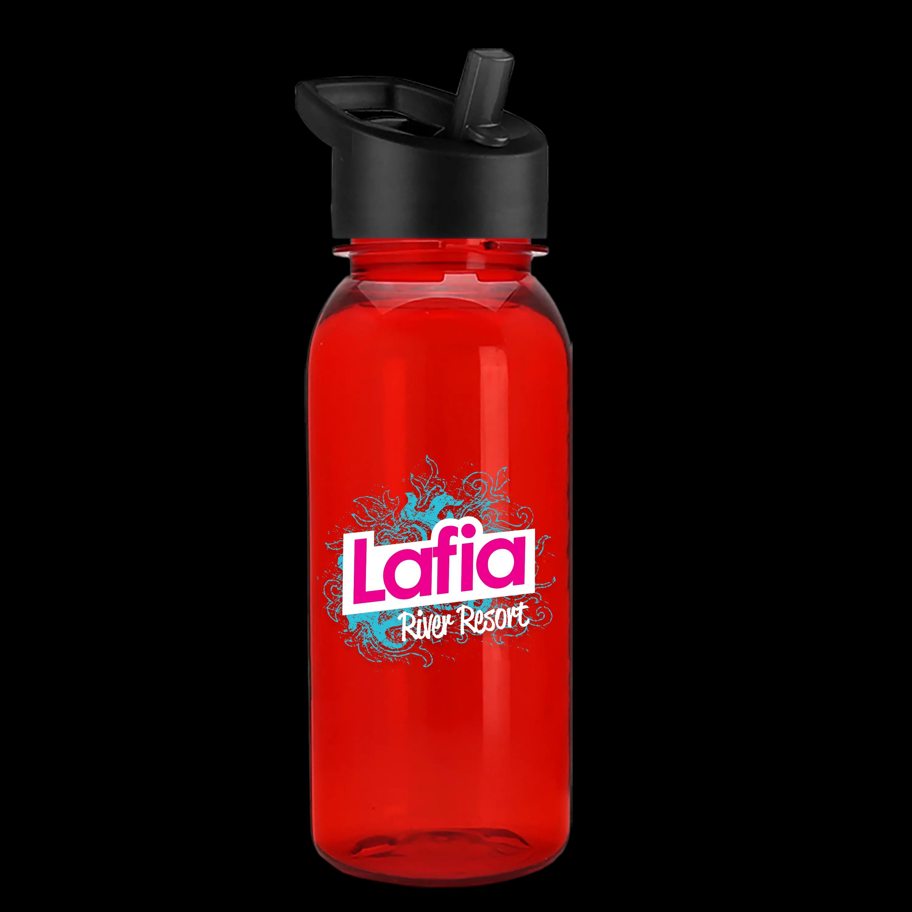 Garyline® Cadet Tritan® Bottle with Flip-Straw Lid - 18 oz. 132 of 174
