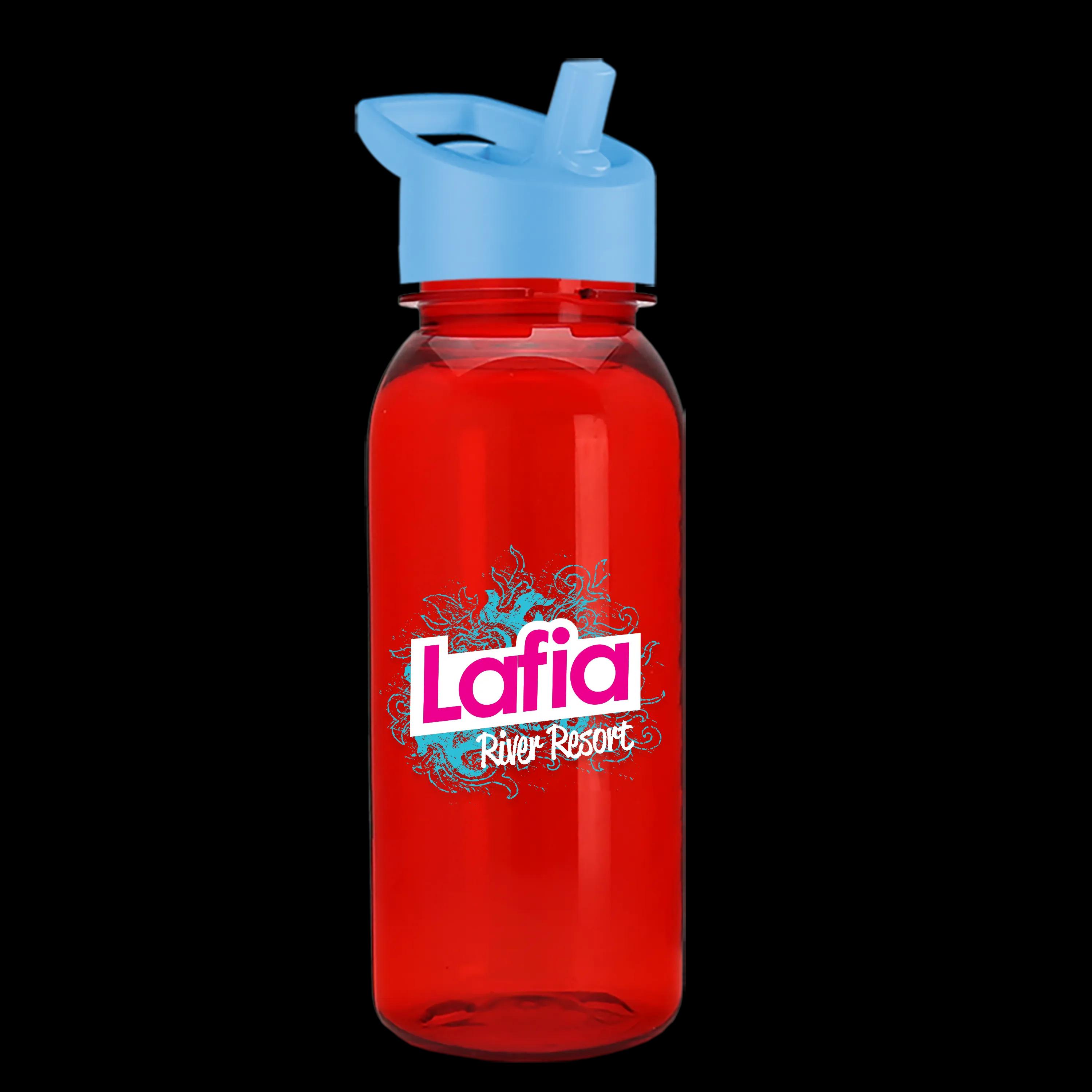 Garyline® Cadet Tritan® Bottle with Flip-Straw Lid - 18 oz. 138 of 174