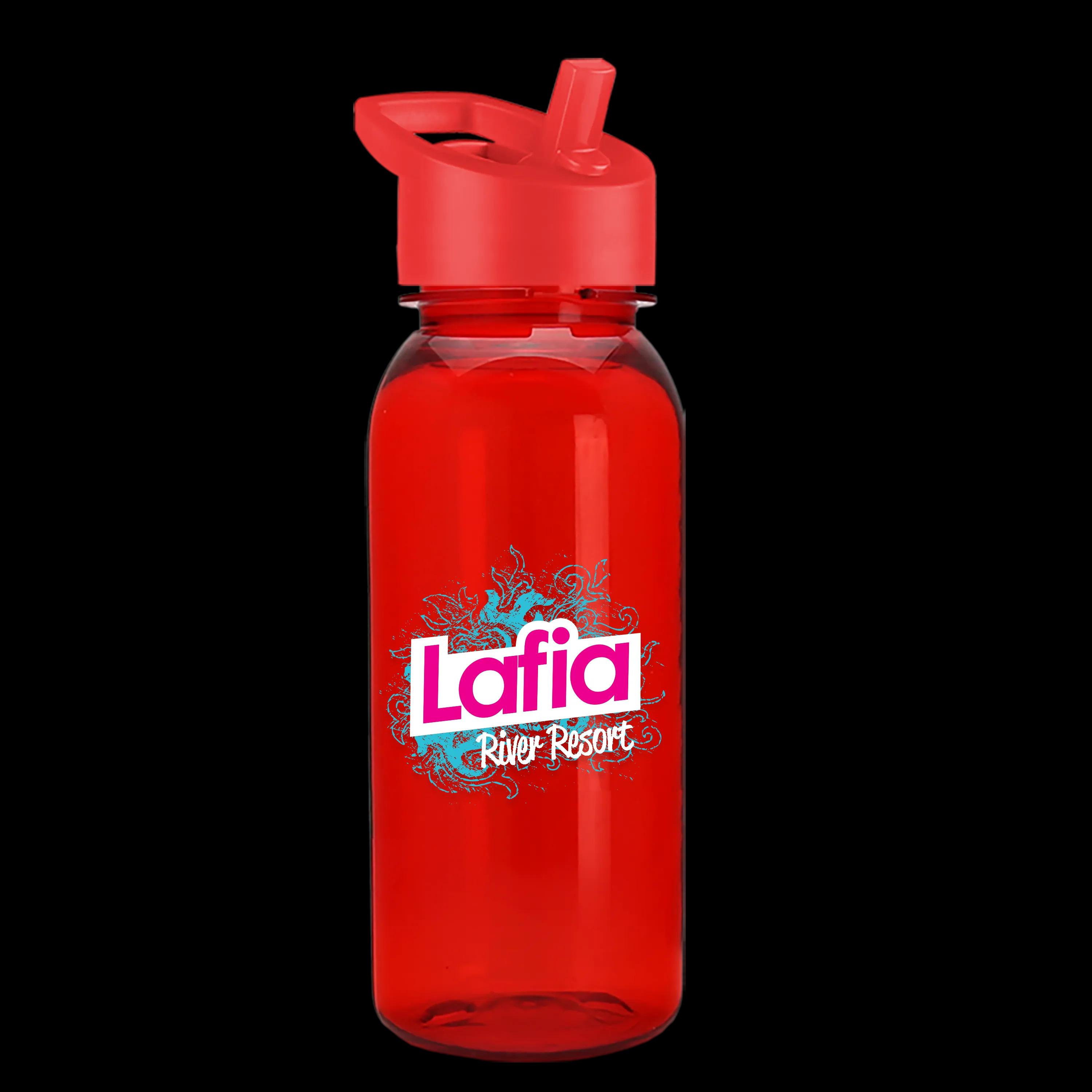 Garyline® Cadet Tritan® Bottle with Flip-Straw Lid - 18 oz. 144 of 174
