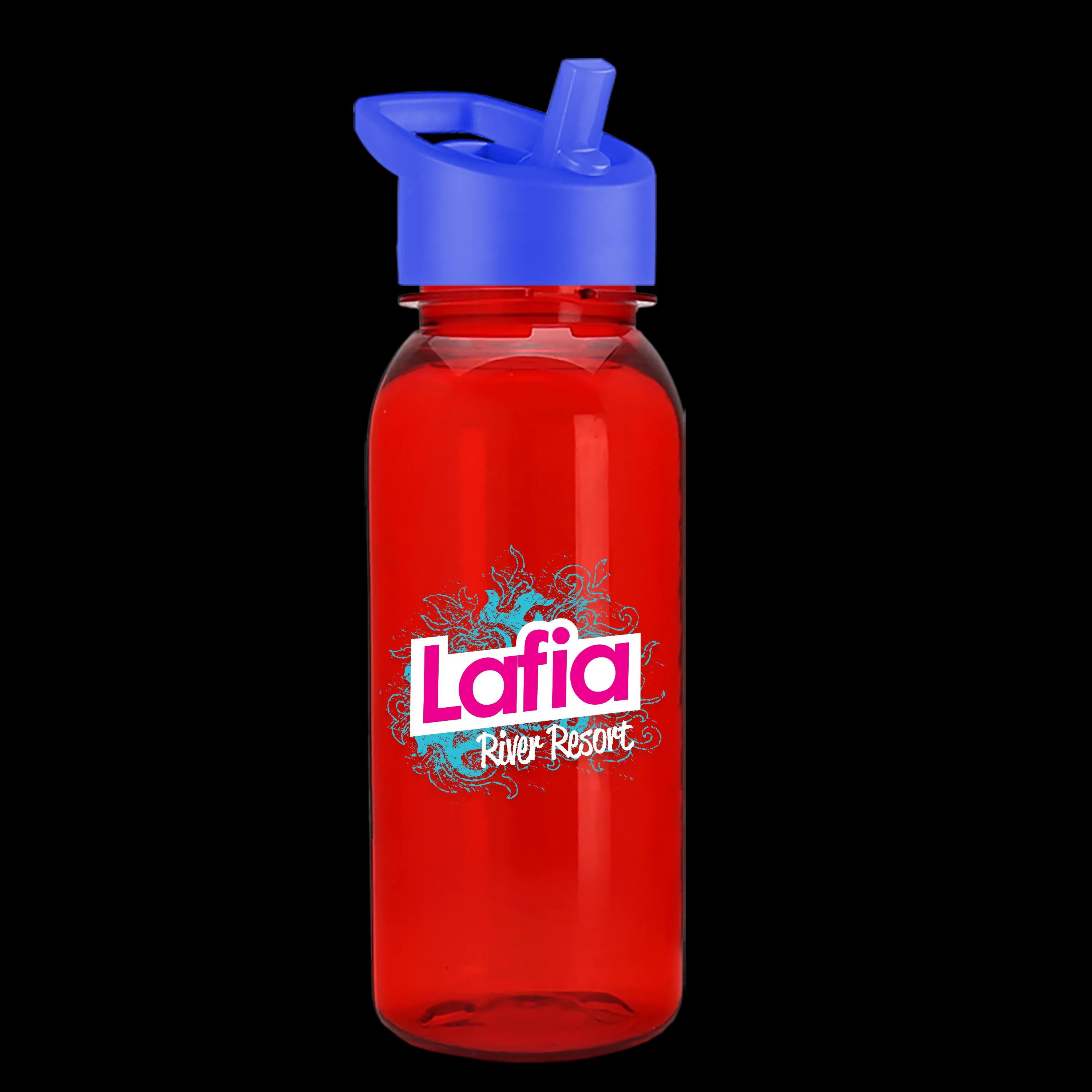 Garyline® Cadet Tritan® Bottle with Flip-Straw Lid - 18 oz. 146 of 174