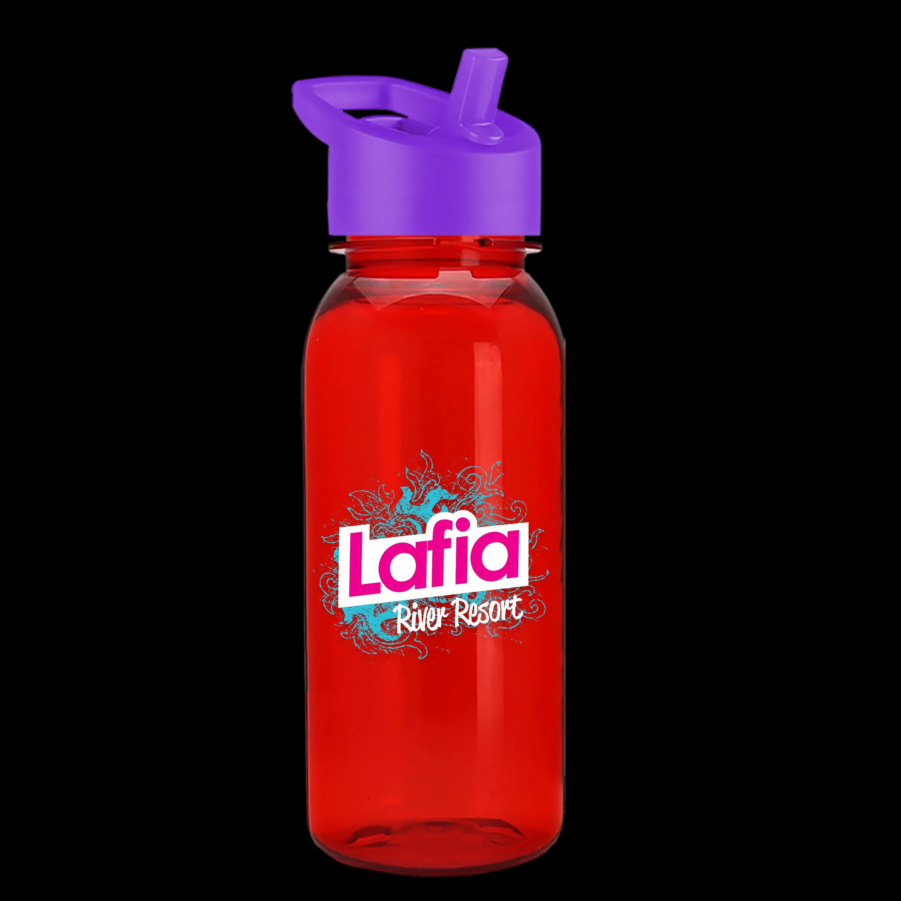 Garyline® Cadet Tritan® Bottle with Flip-Straw Lid - 18 oz. 148 of 174