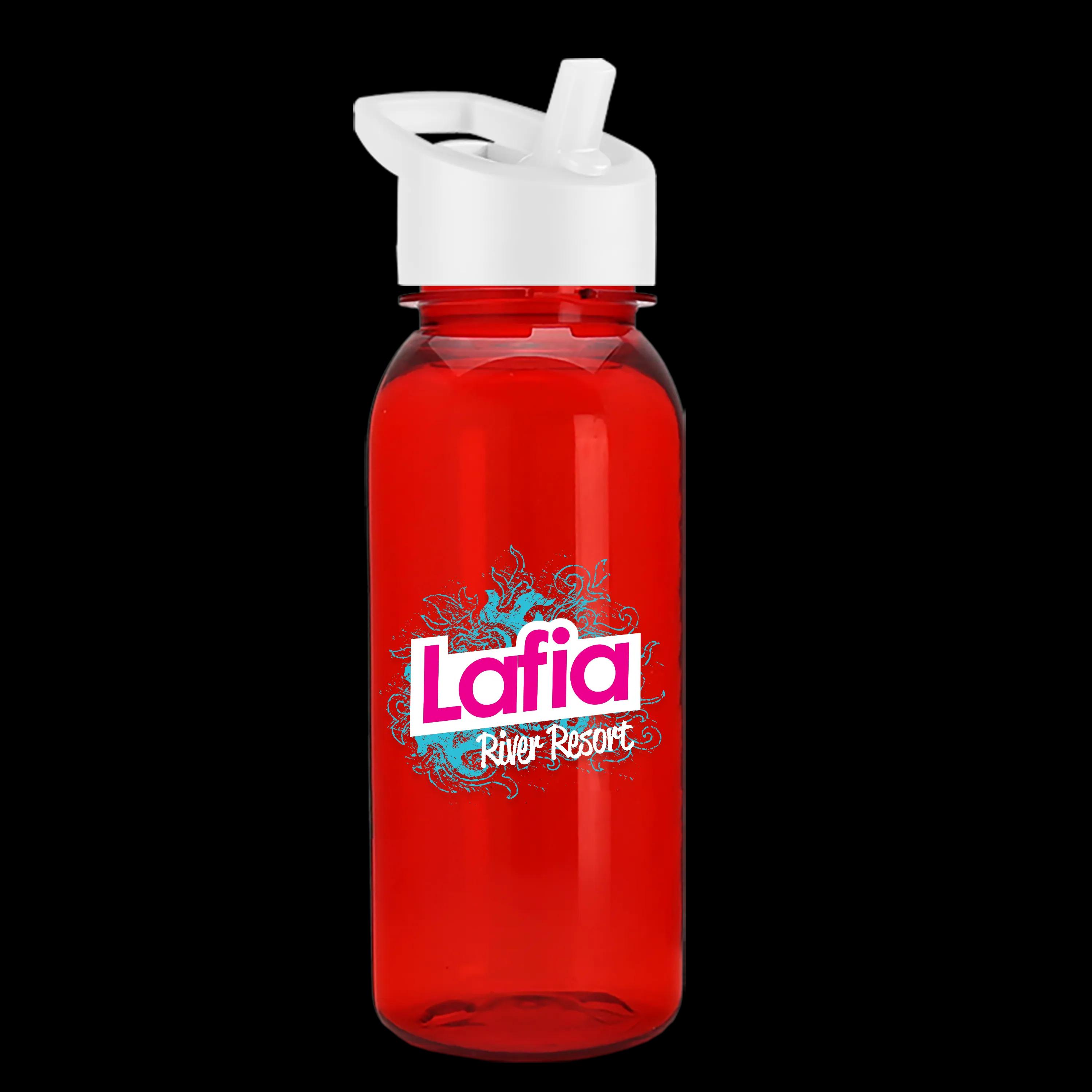 Garyline® Cadet Tritan® Bottle with Flip-Straw Lid - 18 oz. 150 of 174